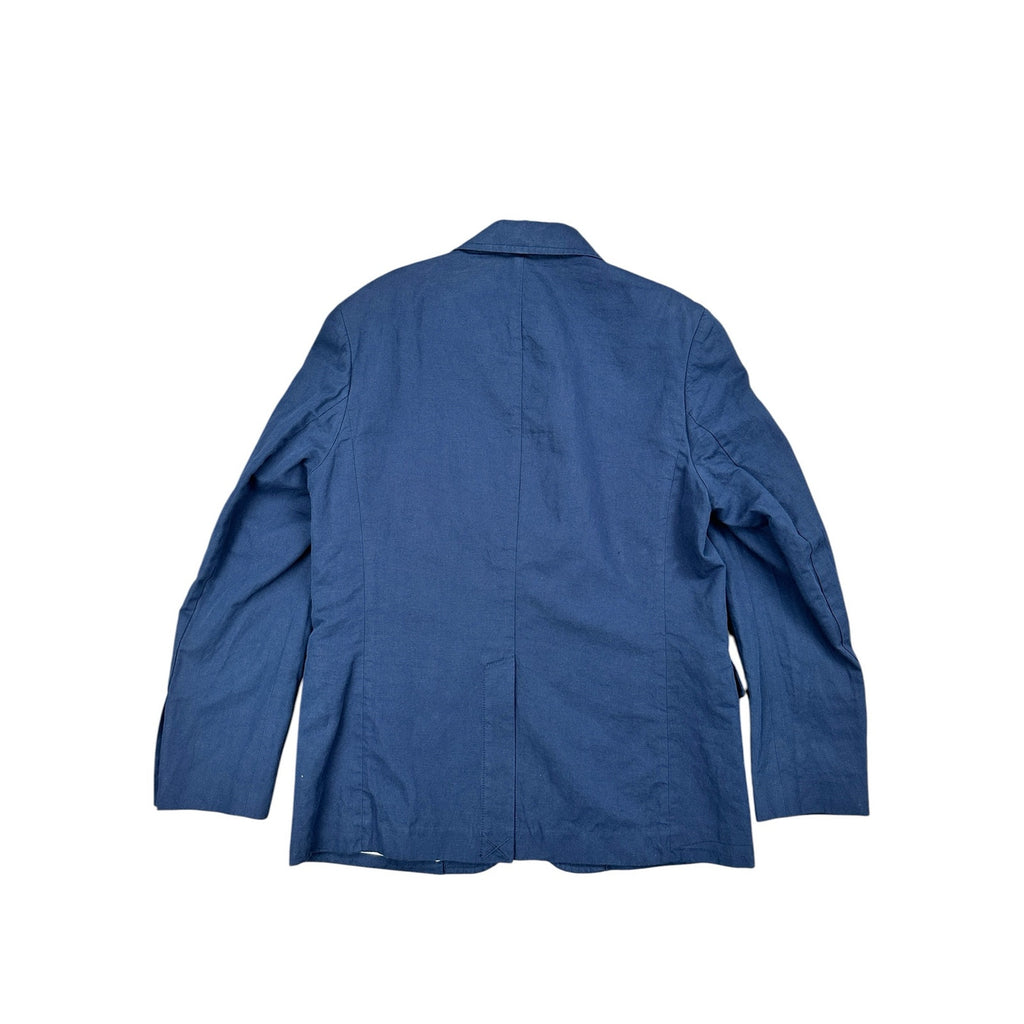 Alex Mill Cotton Linen Cooper Blazer in Navy — Size Medium