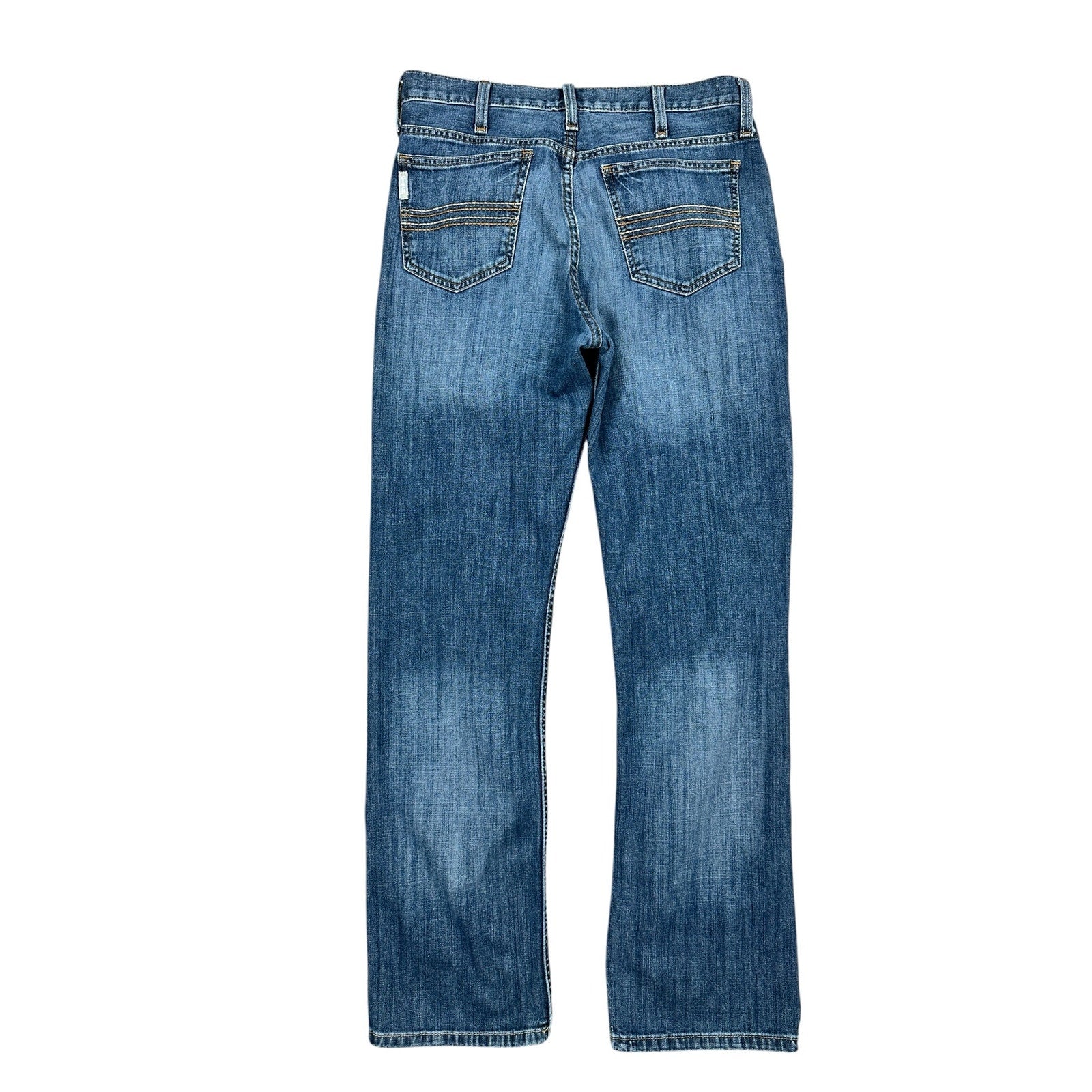 Cinch Silver Label Slim Straight Jeans in Dark Stone Blue — Size 31x32 // Preowned