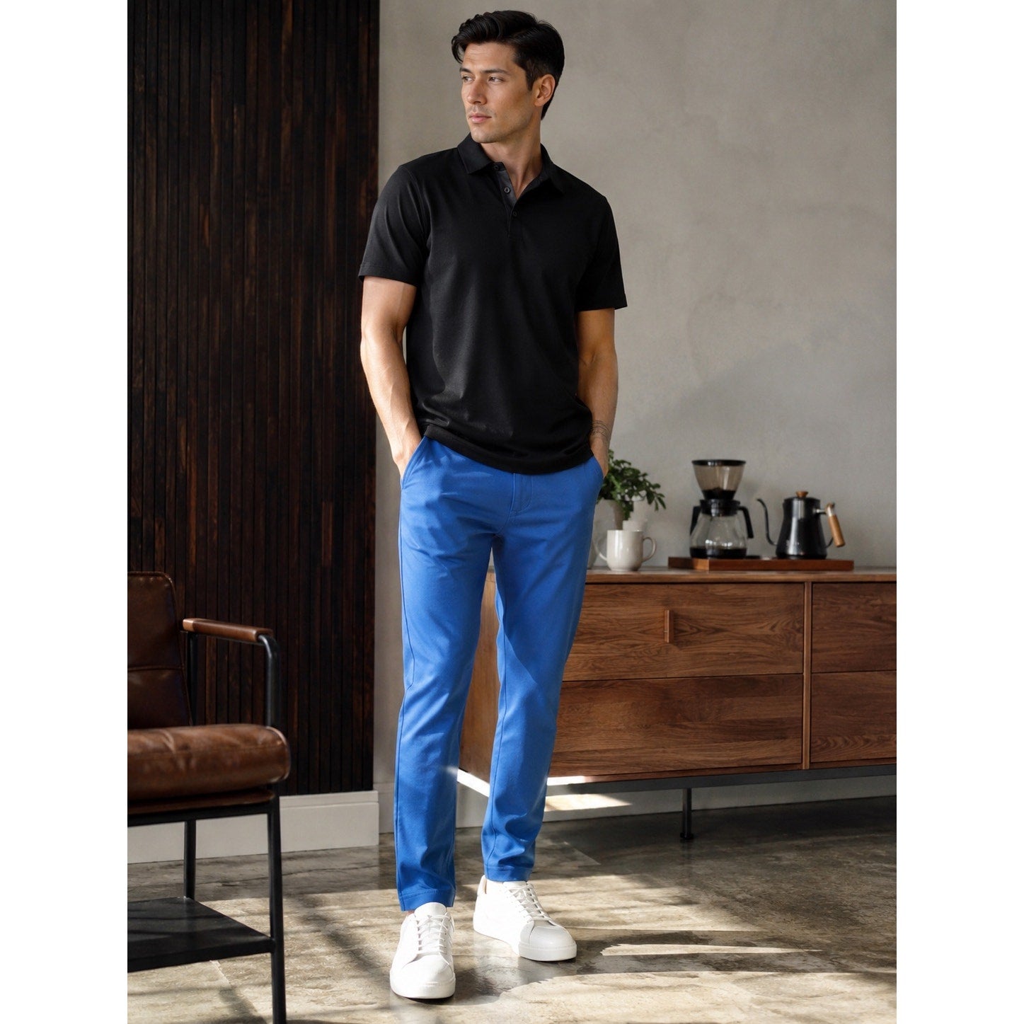 BYLT Everyday Pant 2.0 Performance Chino in Blue — Size 31