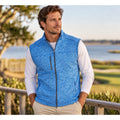 Johnnie-O Wes Full Zip Vest — Size Large // Preowned