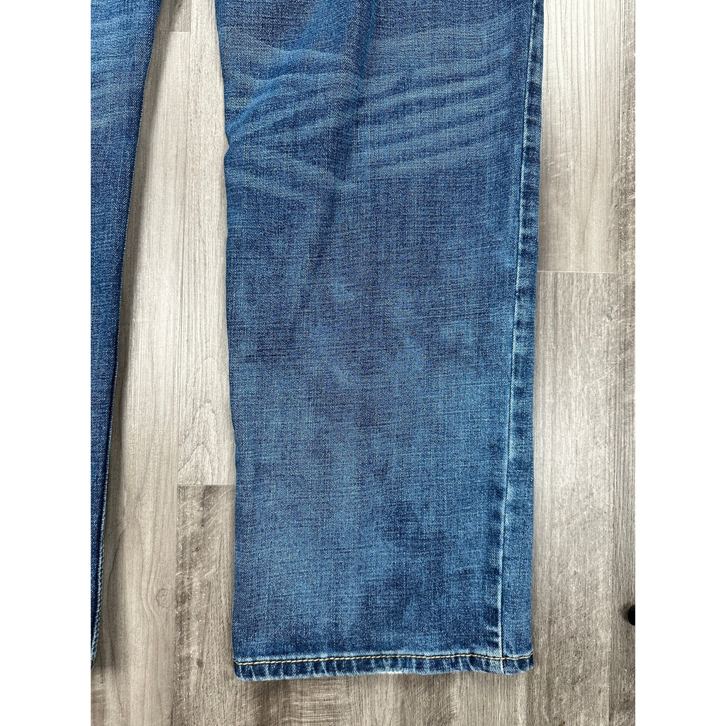 Ariat Ledge M4 Low Rise Bootcut Jeans in Blue — Size 44x32 // Preowned