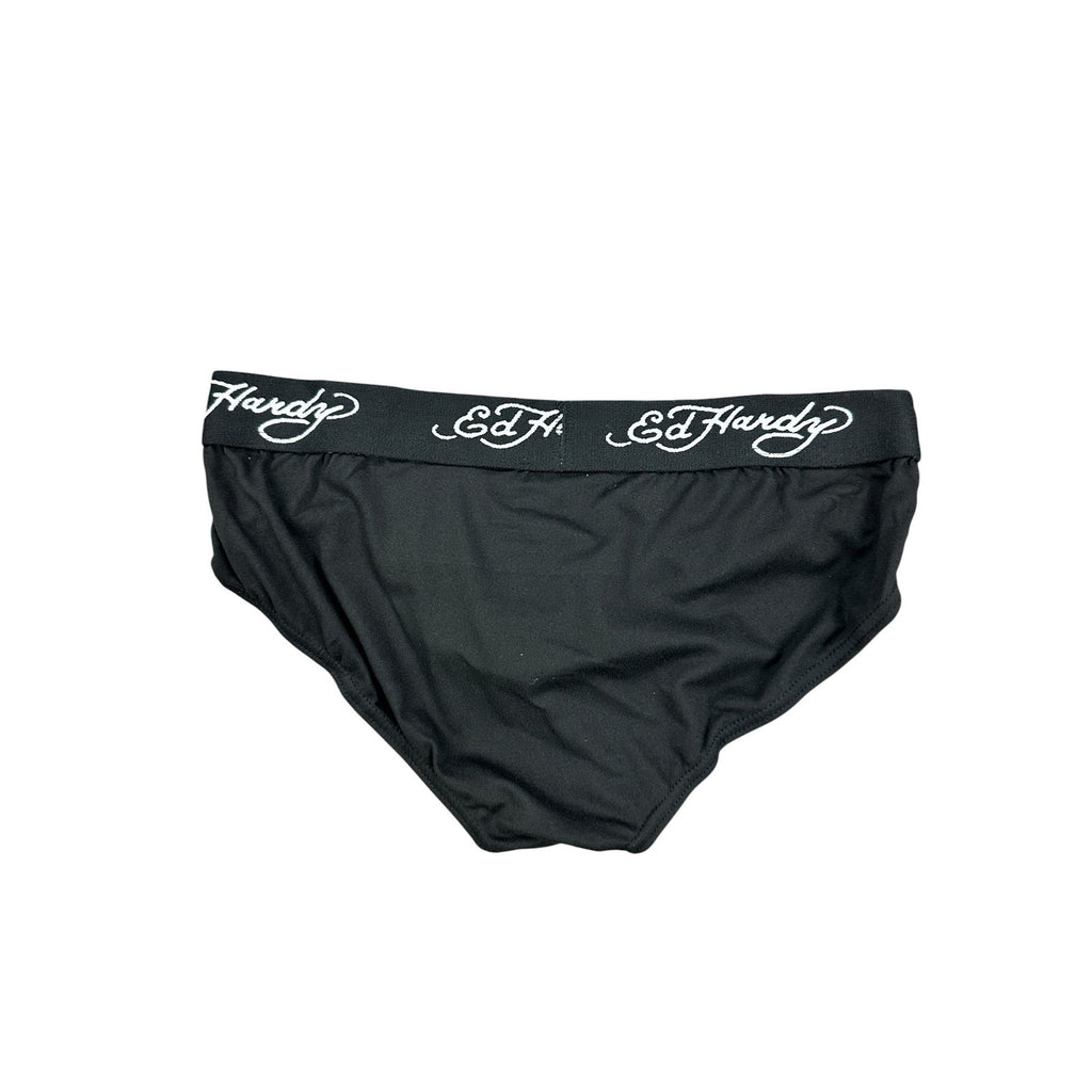 Ed Hardy Performance Low Rise Briefs 5-Pack — Size Medium