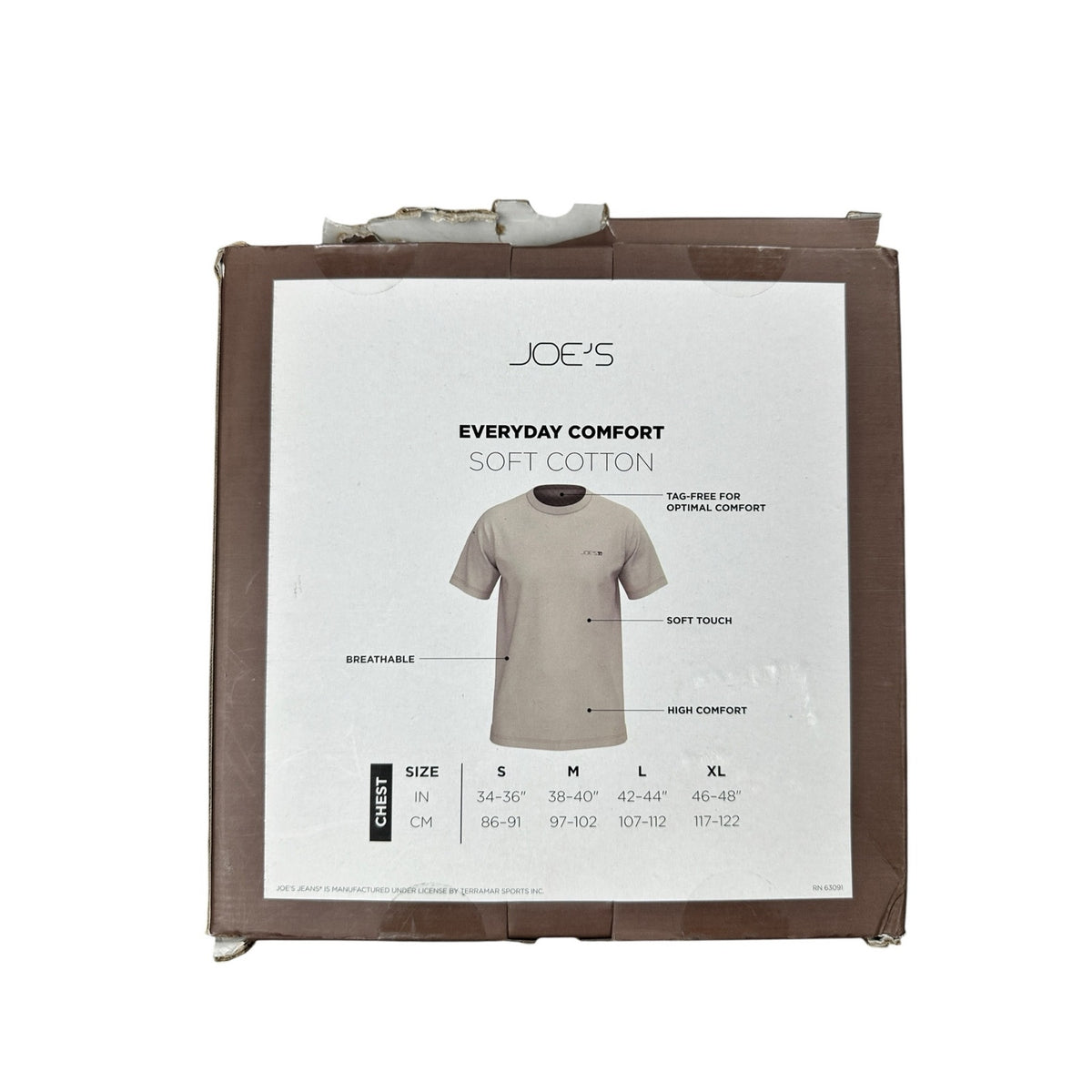 Joe's Jeans Everyday Comfort Soft Cotton Crewneck Tees - 4 Pack — Size Medium