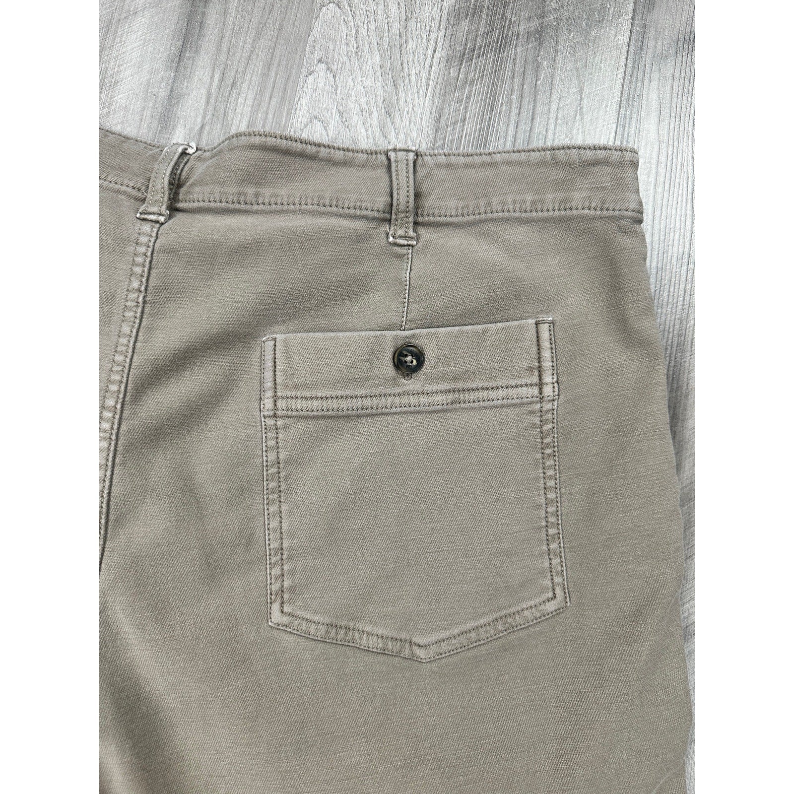 The Normal Brand Comfort Terry Utility Shorts in Brown — Size 38 // Preowned
