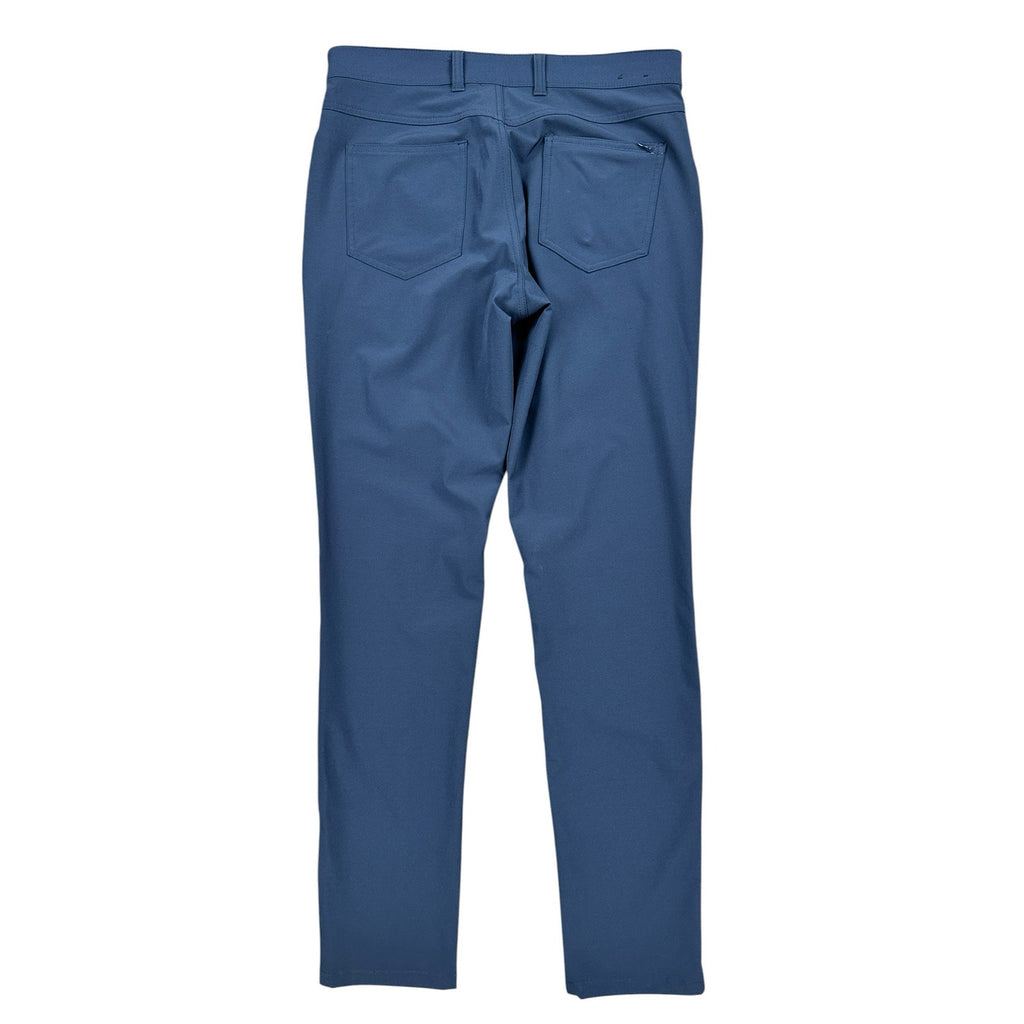 Mizzen+Main Helmsman Performance Slim Fit Chino Pants in Navy — Size 30x32 // Preowned