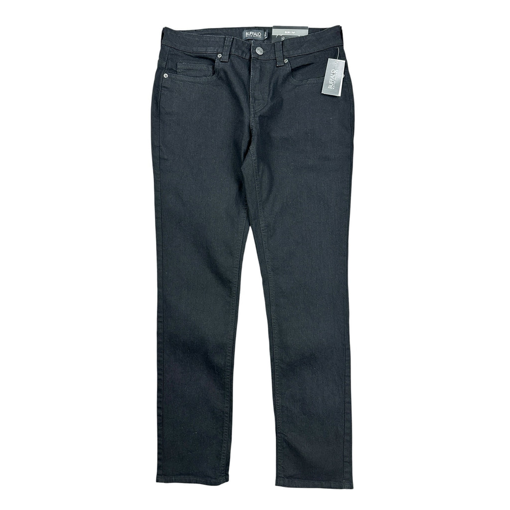 Buffalo David Bitton Ash Slim Stretch Jean in Black Rinse — Size 30x30
