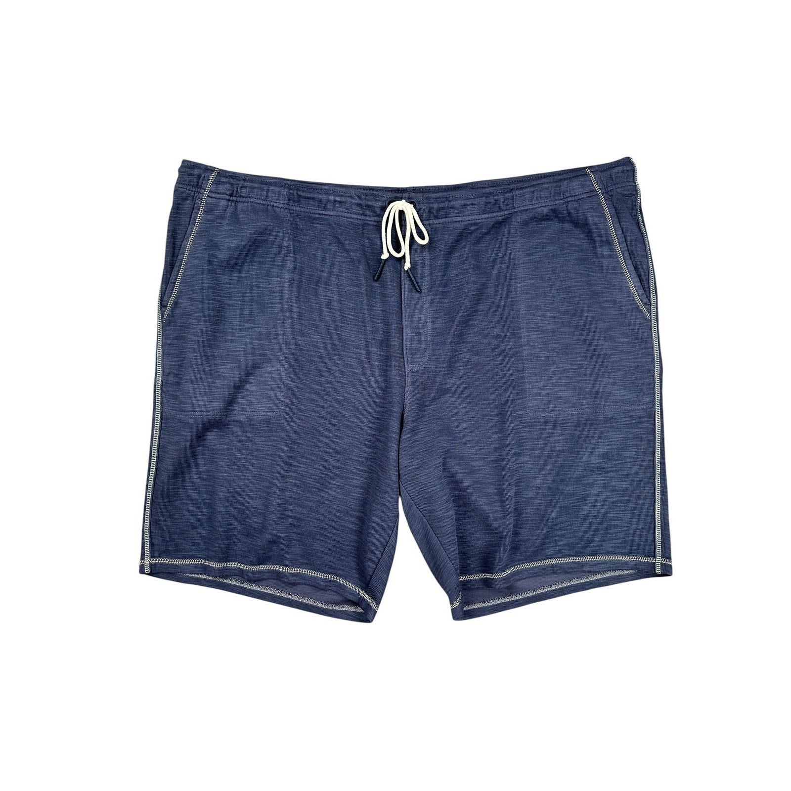 Tommy Bahama Tobago Bay Linen Cotton Blend Shorts in Ocean Deep — Size 4XLB