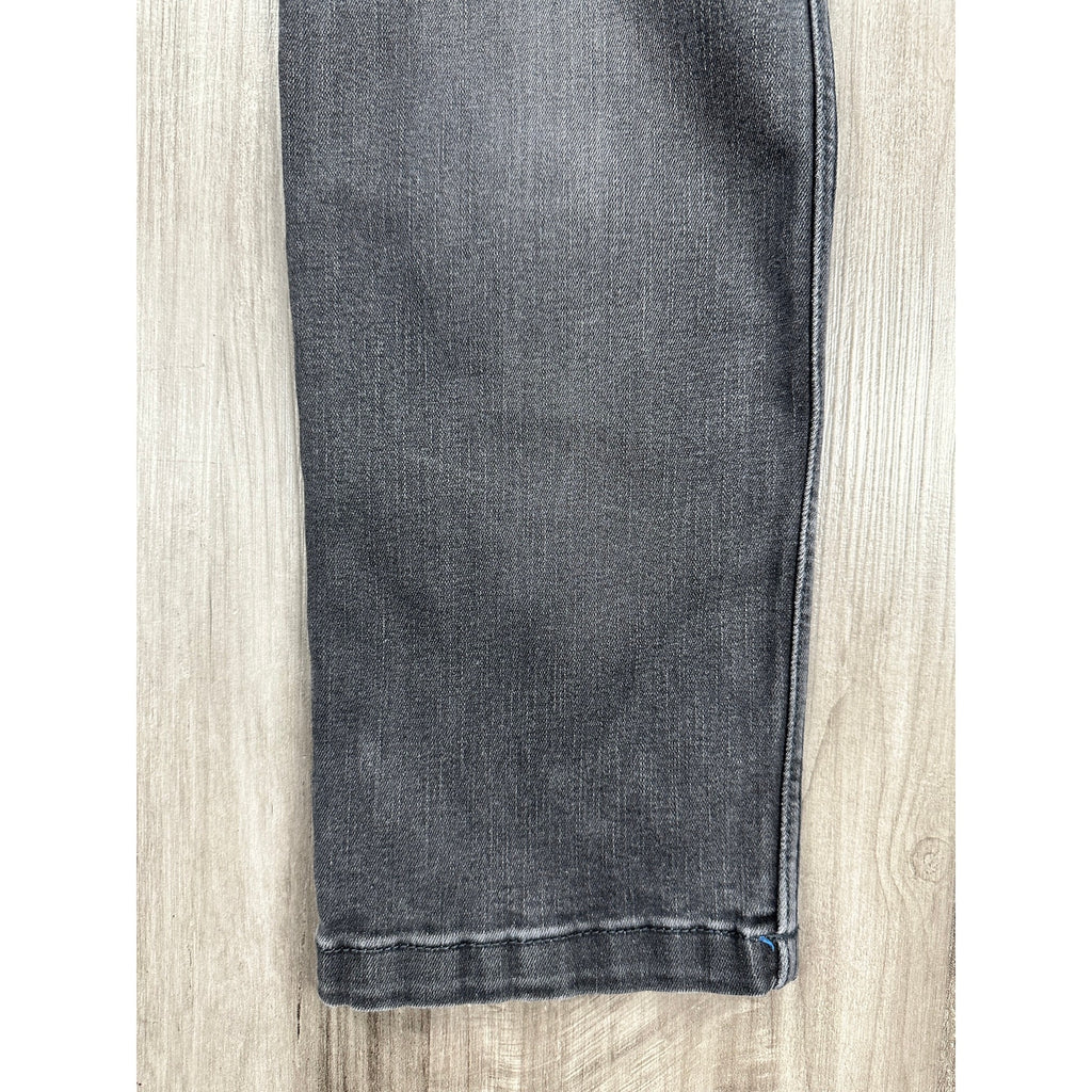 Mugsy Mags Modern Slim Straight Stretch Jean in Washed Black — Size 30x30 // Preowned