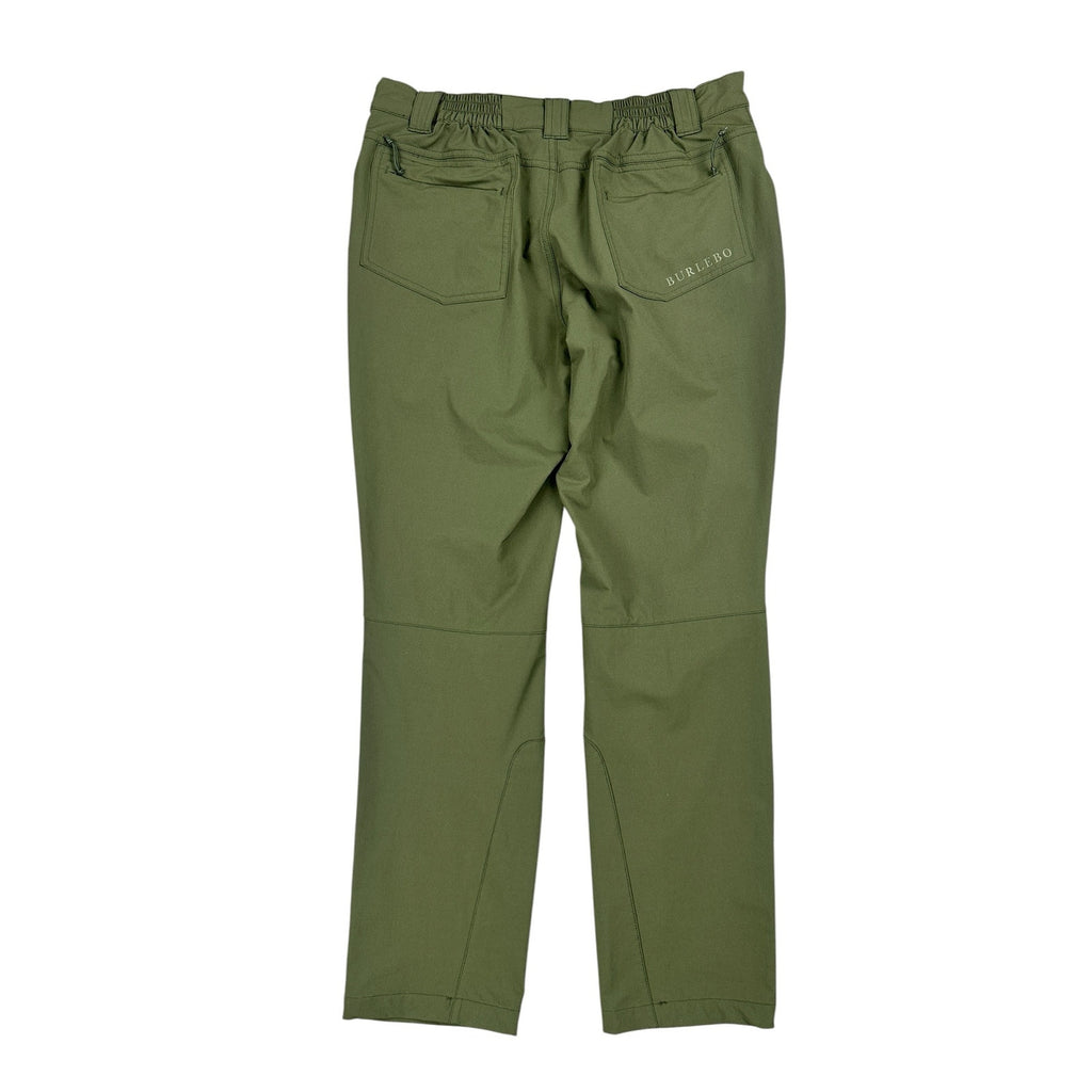 Burlebo Challenger Performance Stretch Pants Olive Green — Medium