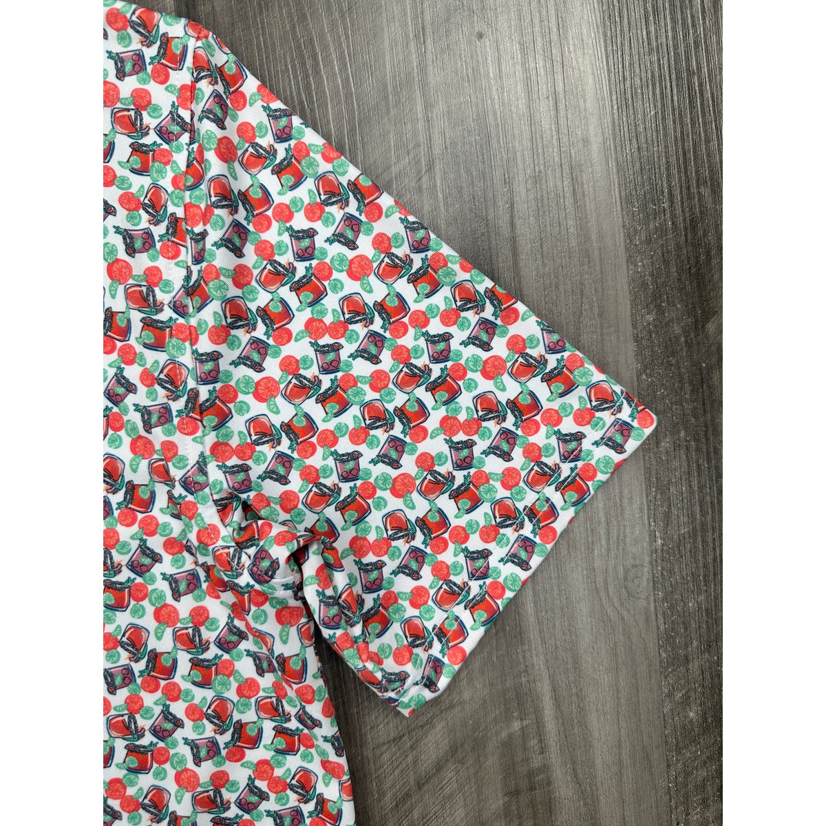 Southern Tide Driver Paloma Paradise Polo — Size Small