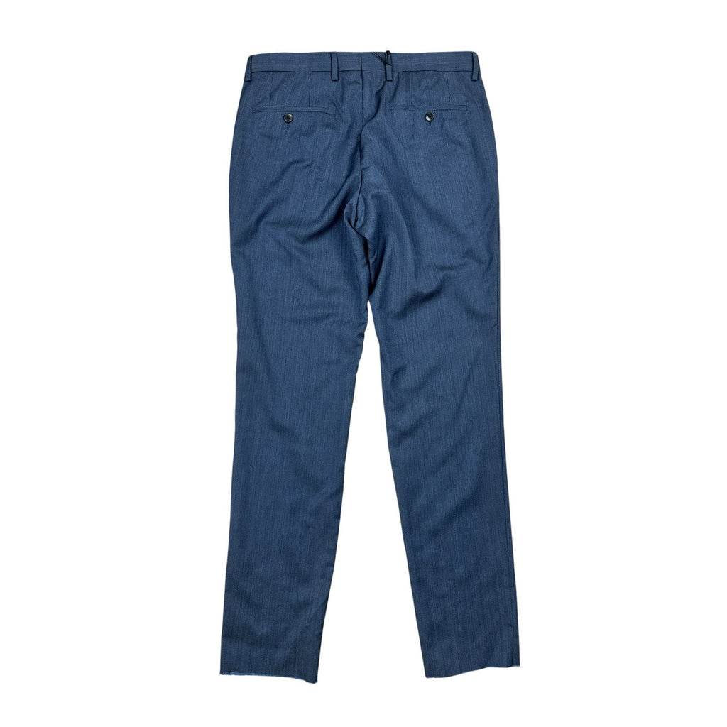 BOSS Hugo Boss Genius5 Slim Fit Wool Dress Pants in Open Blue, Navy — Size 34R