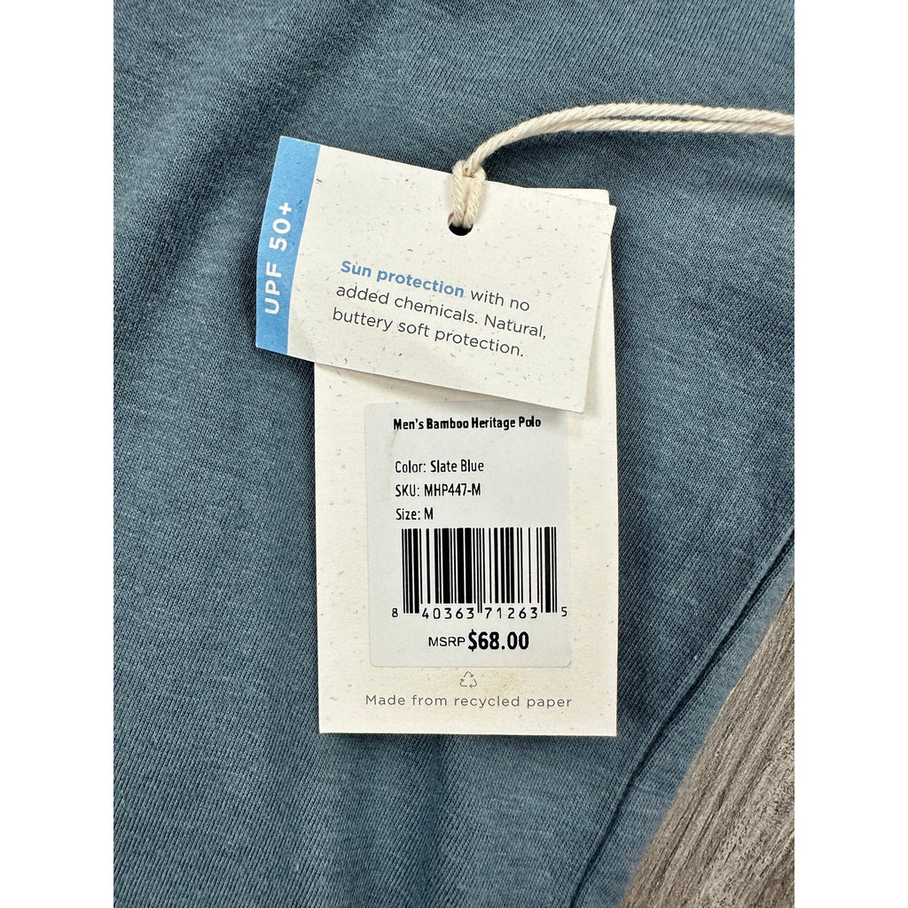 Free Fly Bamboo Heritage Polo — Size Medium