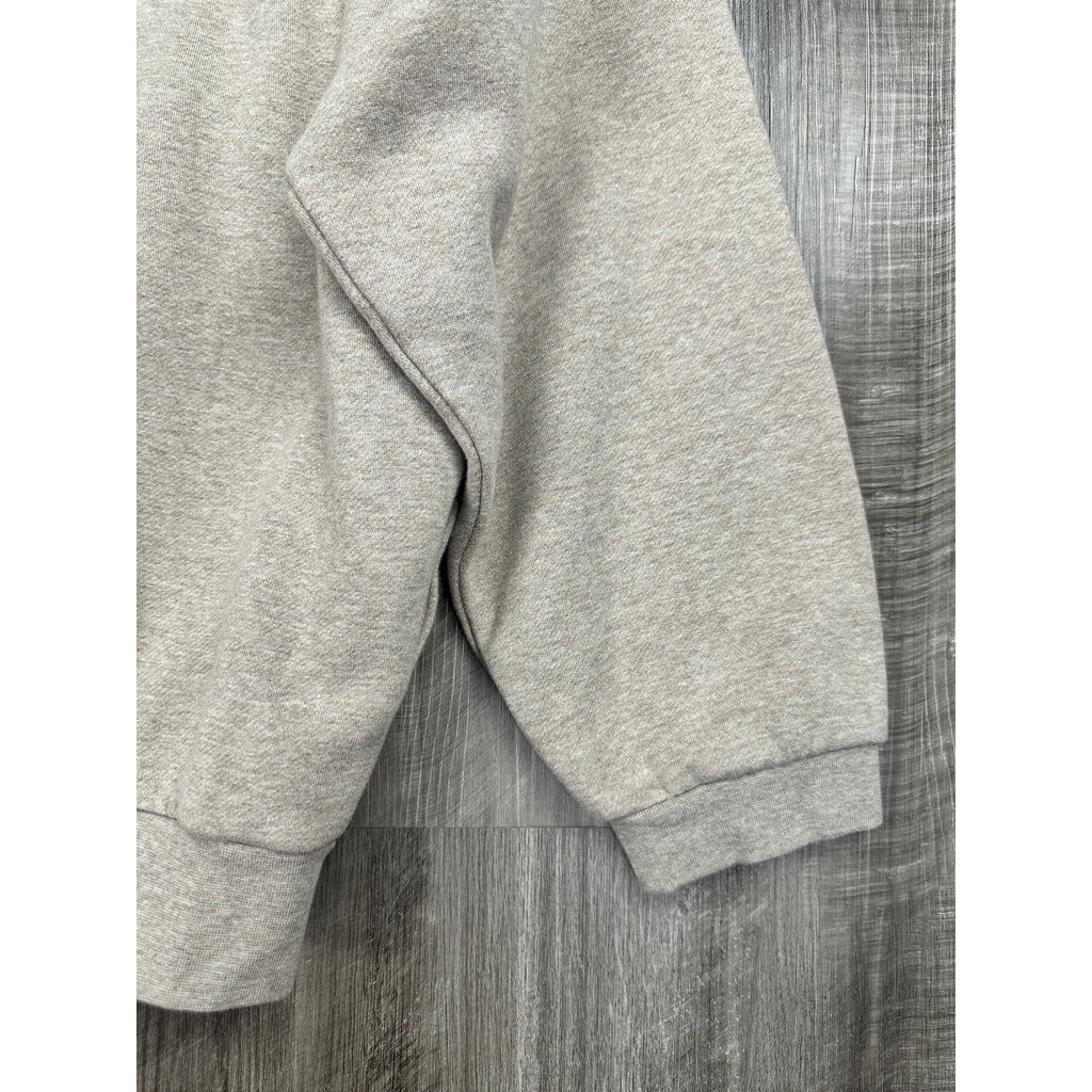 Fear of God Essentials Classic Fit Fleece Crewneck Sweatshirt in Light Heather Oatmeal Tan — Size Large // Preowned