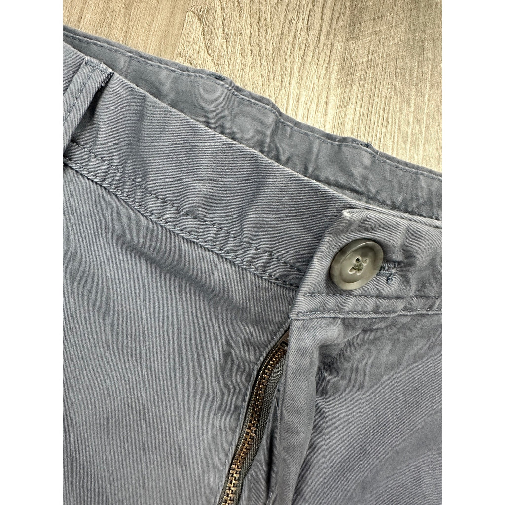 Reiss Stretch Chino Pants in Slate Gray — Size 34 Regular // Preowned