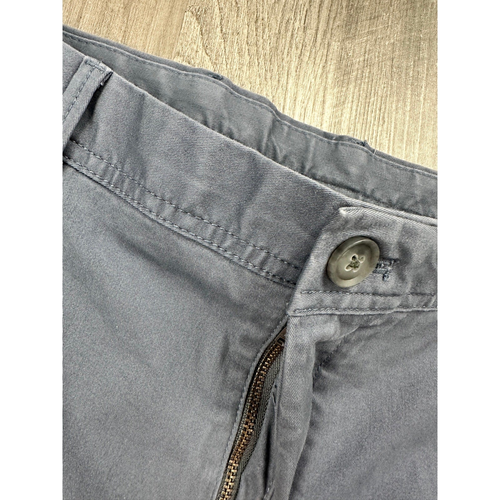 Reiss Stretch Chino Pants in Slate Gray — Size 34 Regular // Preowned