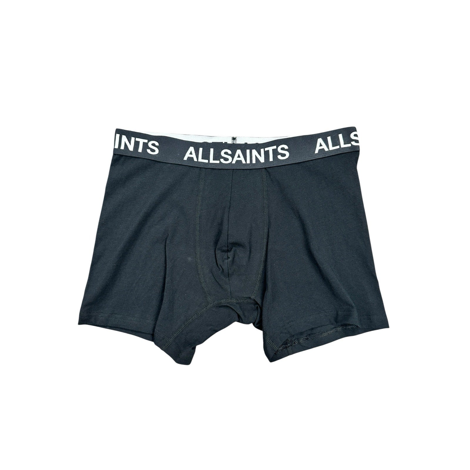 All Saints Underground Organic Cotton 4-Way Stretch 5-Inch Boxer Brief 3-Pack in Grey Multi — Size Small