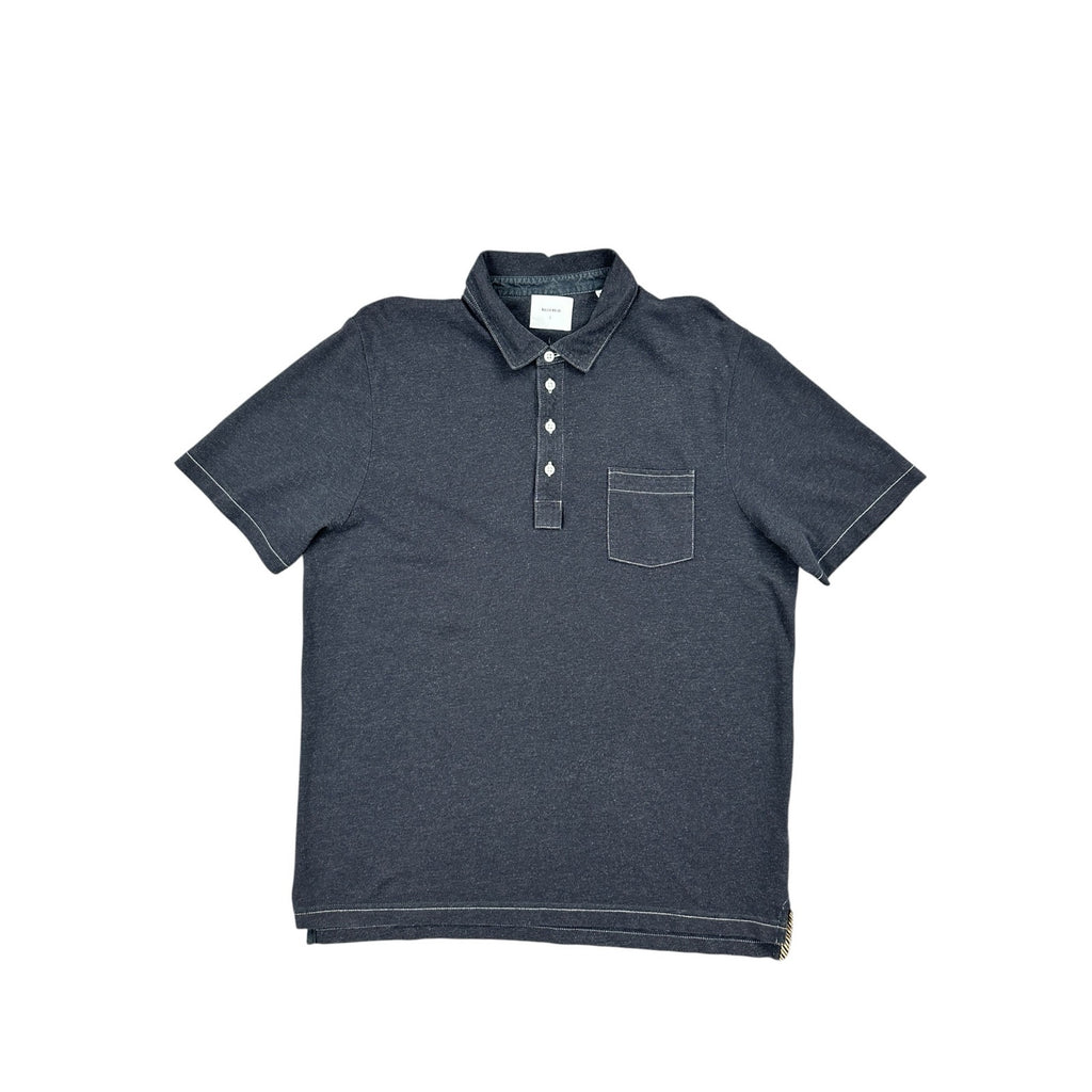 Billy Reid Heathered Pensacola Polo — Size Large // Preowned