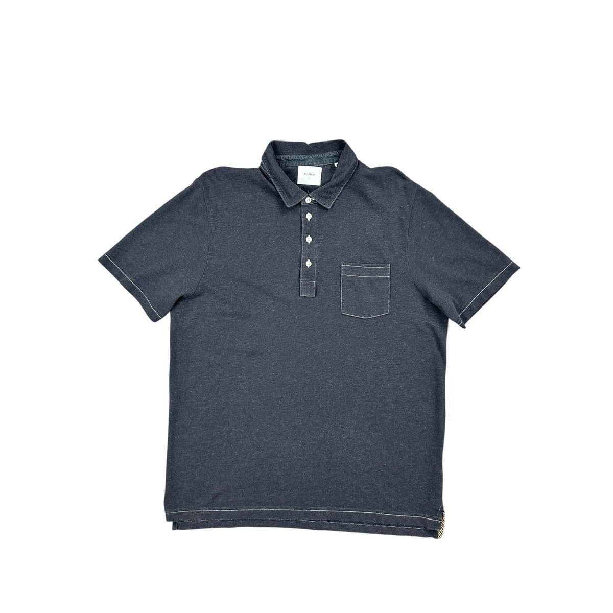 Billy Reid Heathered Pensacola Polo — Size Large // Preowned