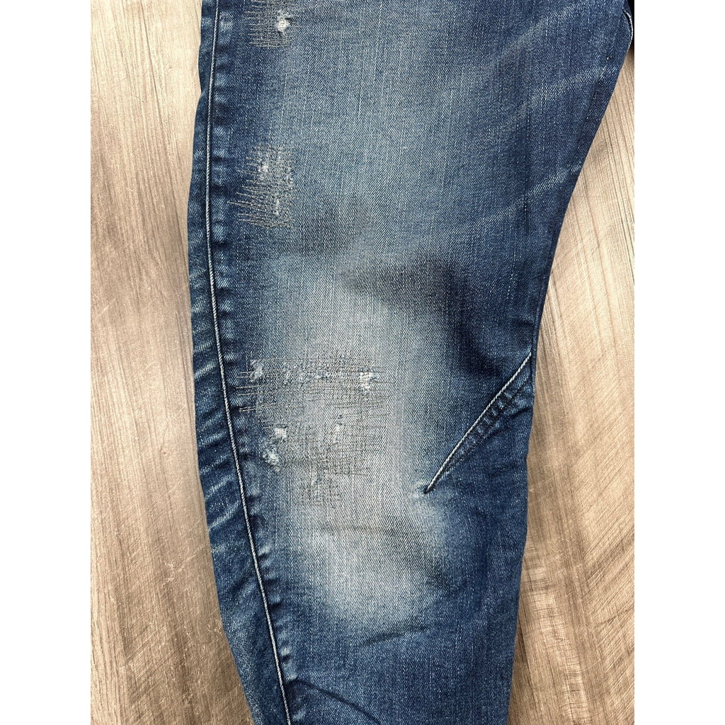 G-Star Raw Arc 3D Slim Restored Denim Jean in Blue — Size 36x32 // Preowned