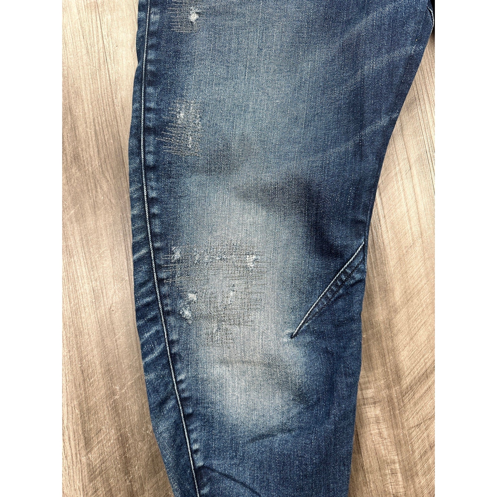 G-Star Raw Arc 3D Slim Restored Denim Jean in Blue — Size 36x32 // Preowned