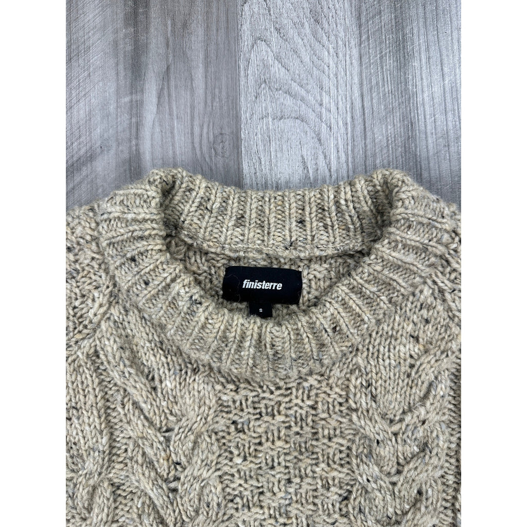 Finisterre Westray Crew Neck Pure New Wool Sweater — Size Small // Preowned