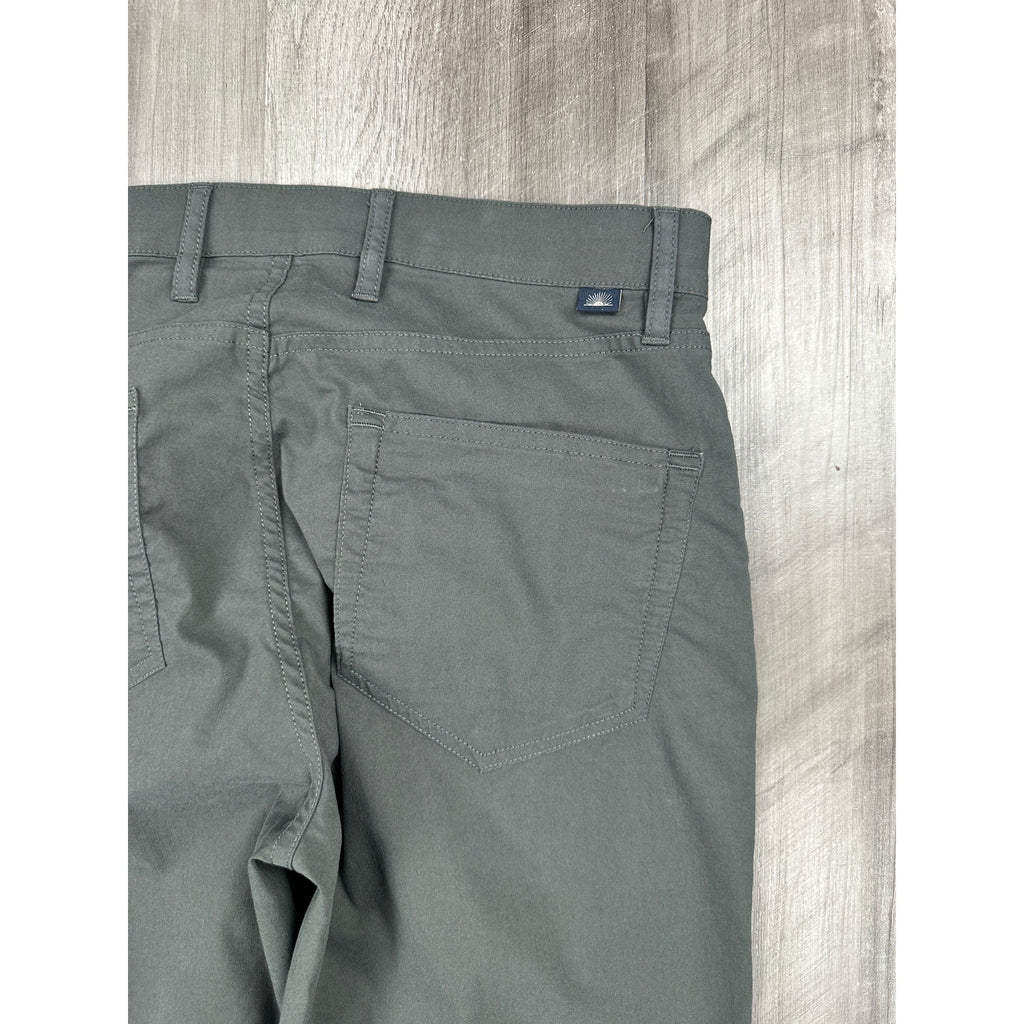 Faherty Reserve Collection Movement 5 Pocket Pants in Dark Gray — Size 28x32 // Preowned