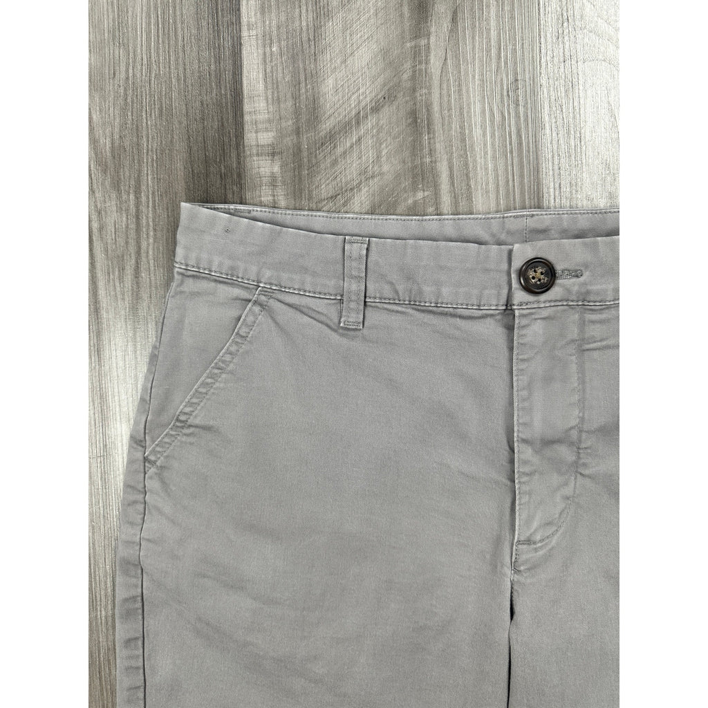 Chubbies The Flat Front Collection Regular Fit 7" Chino Shorts in Taupe Gray — Size 32 // Preowned