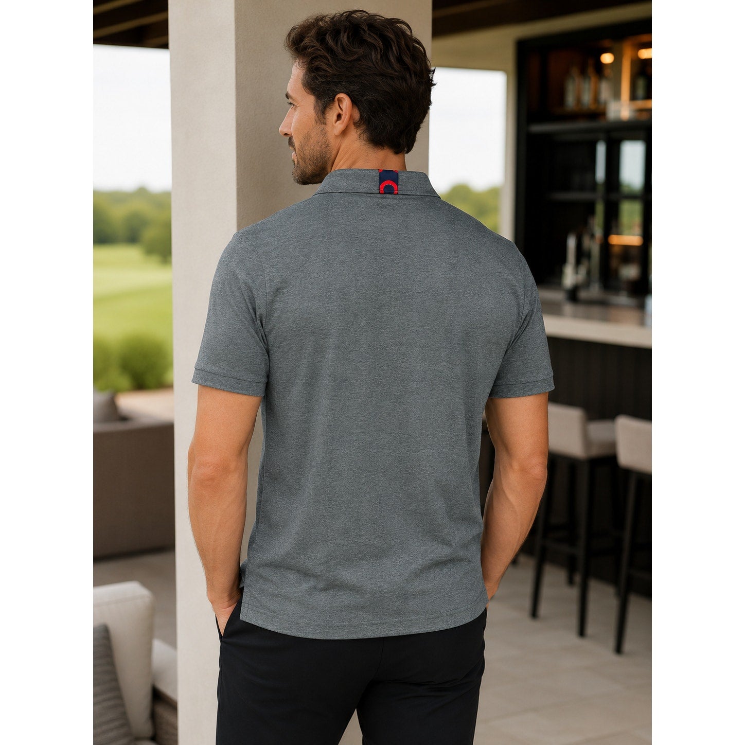 Section 119 x Phish Donut Collar Pique Polo - Small
