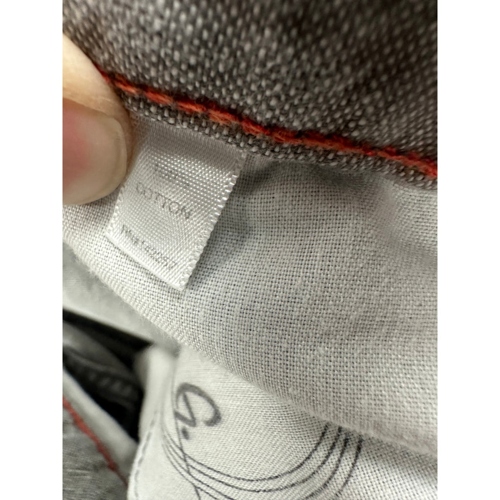 Raleigh Denim Graham Relaxed Tapered Made in USA Jeans in Gray — Size 32 // Preowned