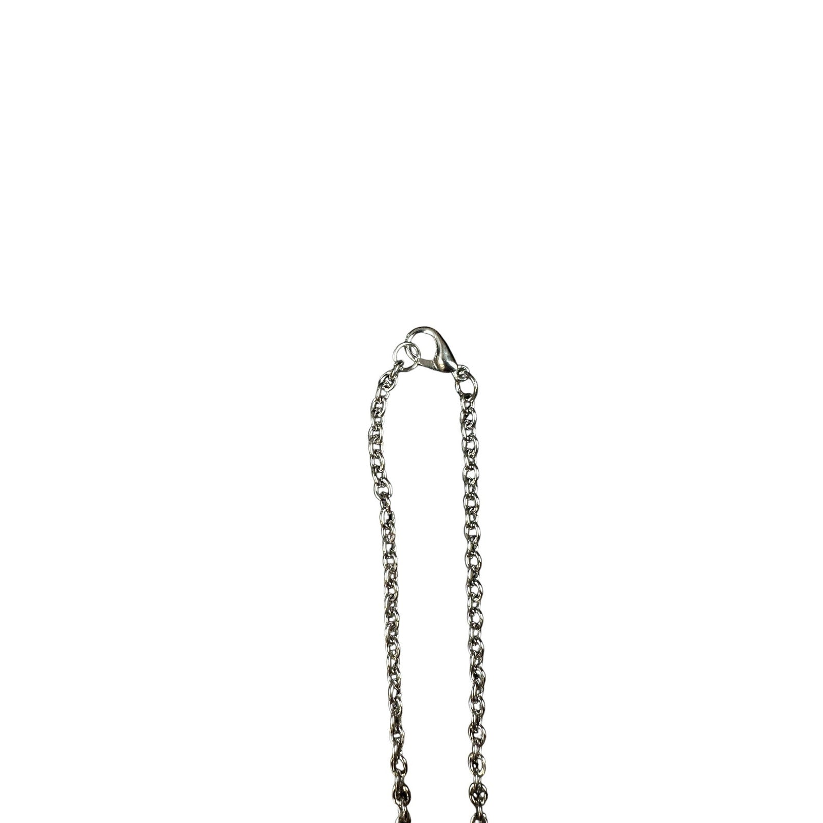 Andrew Christian Silver Ring Necklace in Silver — One Size