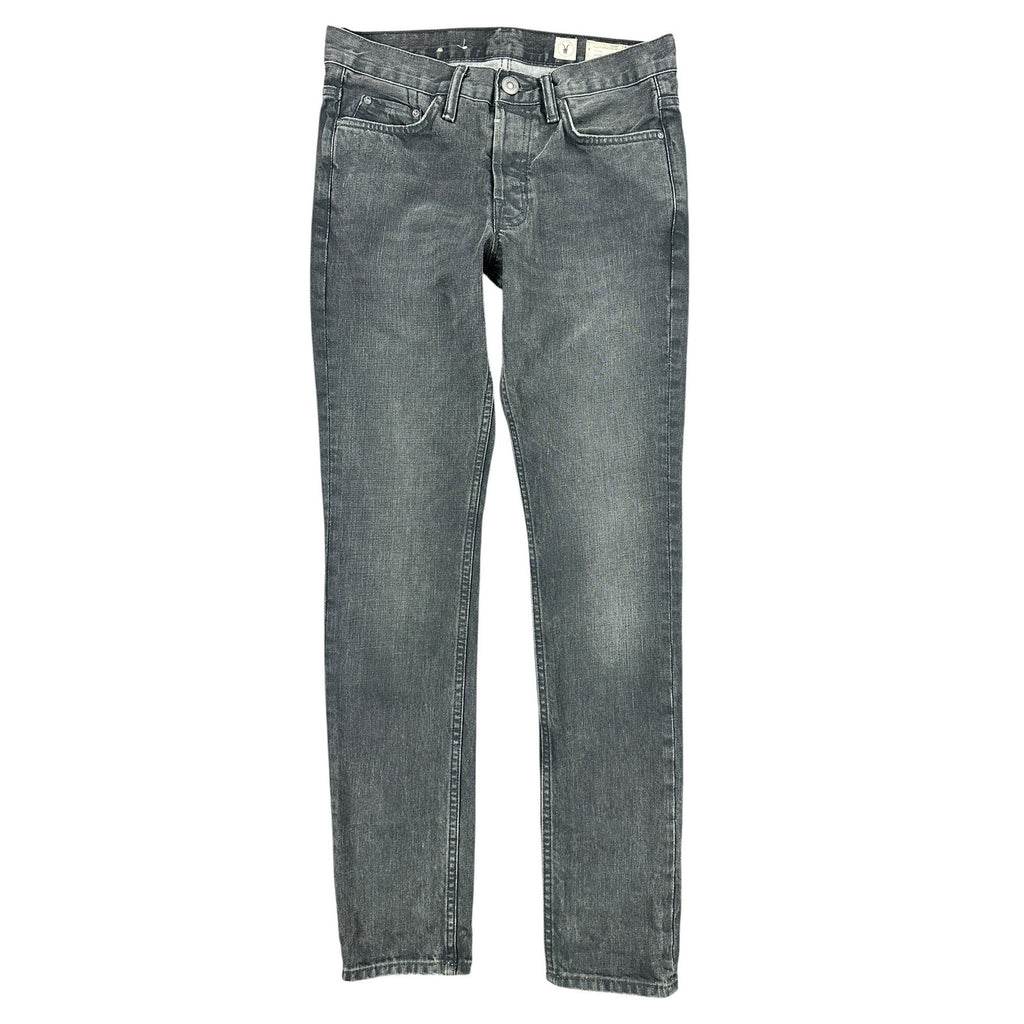 All Saints Cigarette Skinny Jean in Washed Black — Size 28 // Preowned