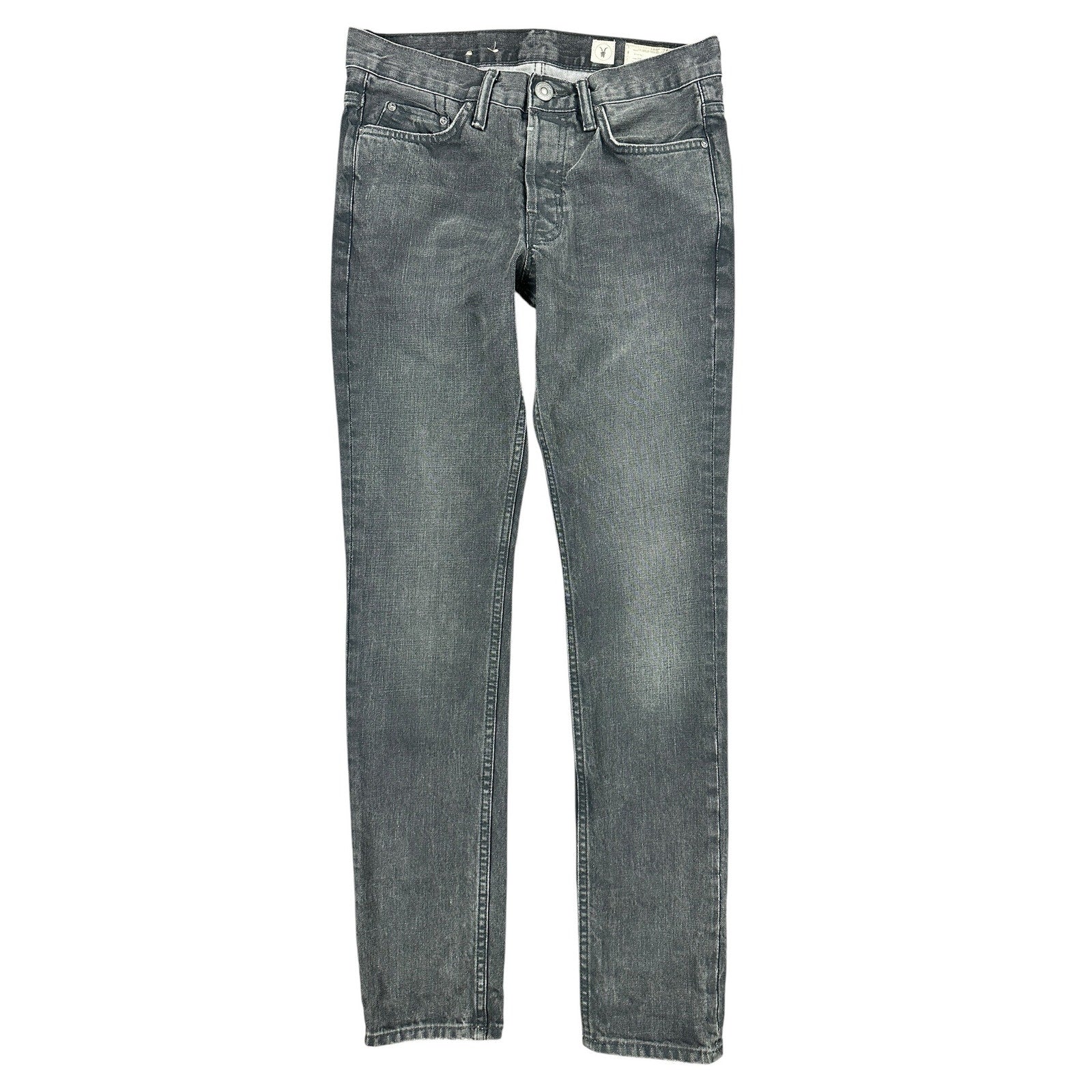All Saints Cigarette Skinny Jean in Washed Black — Size 28 // Preowned