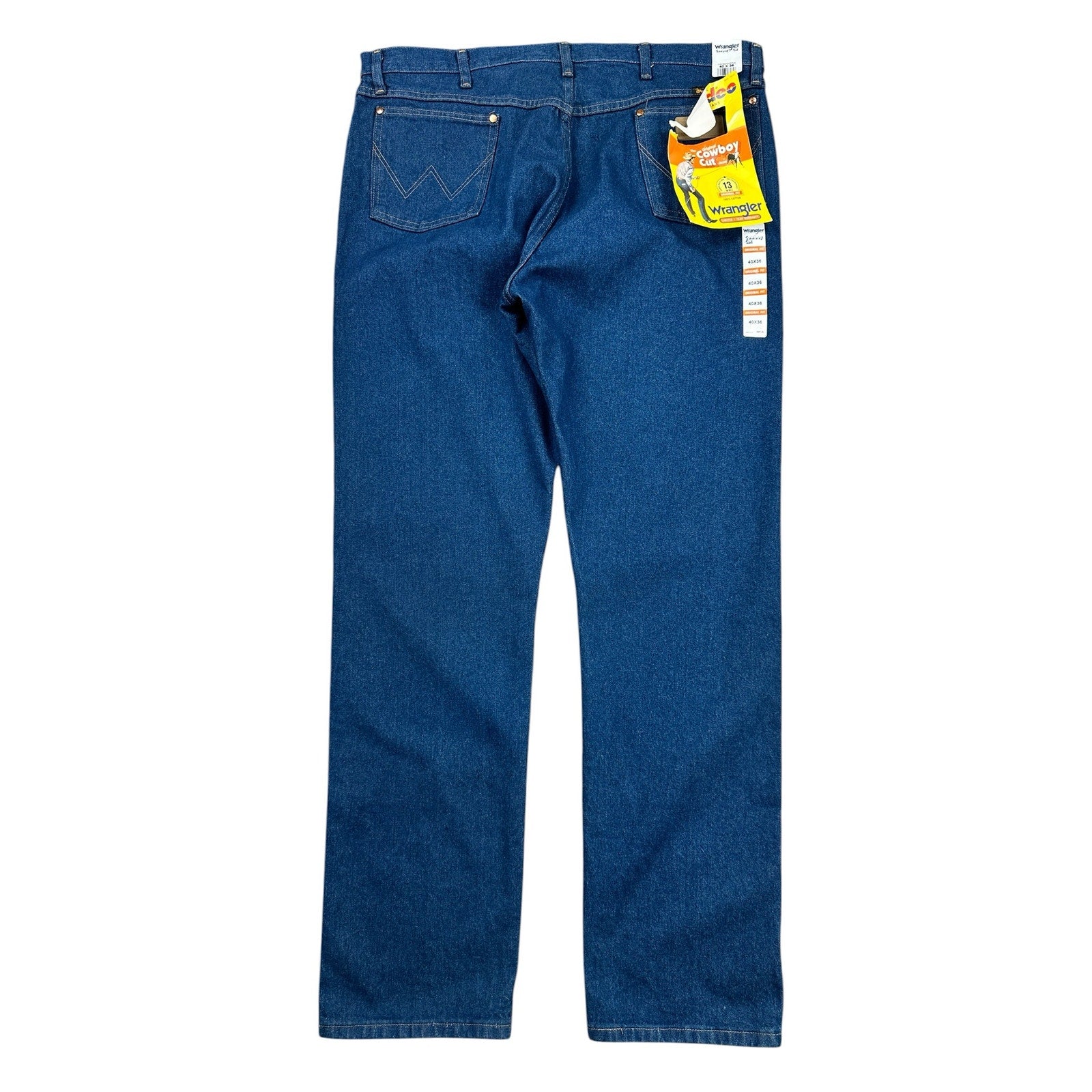 Wrangler Cowboy Cut Slim Fit Jean in Blue — Size 40x36