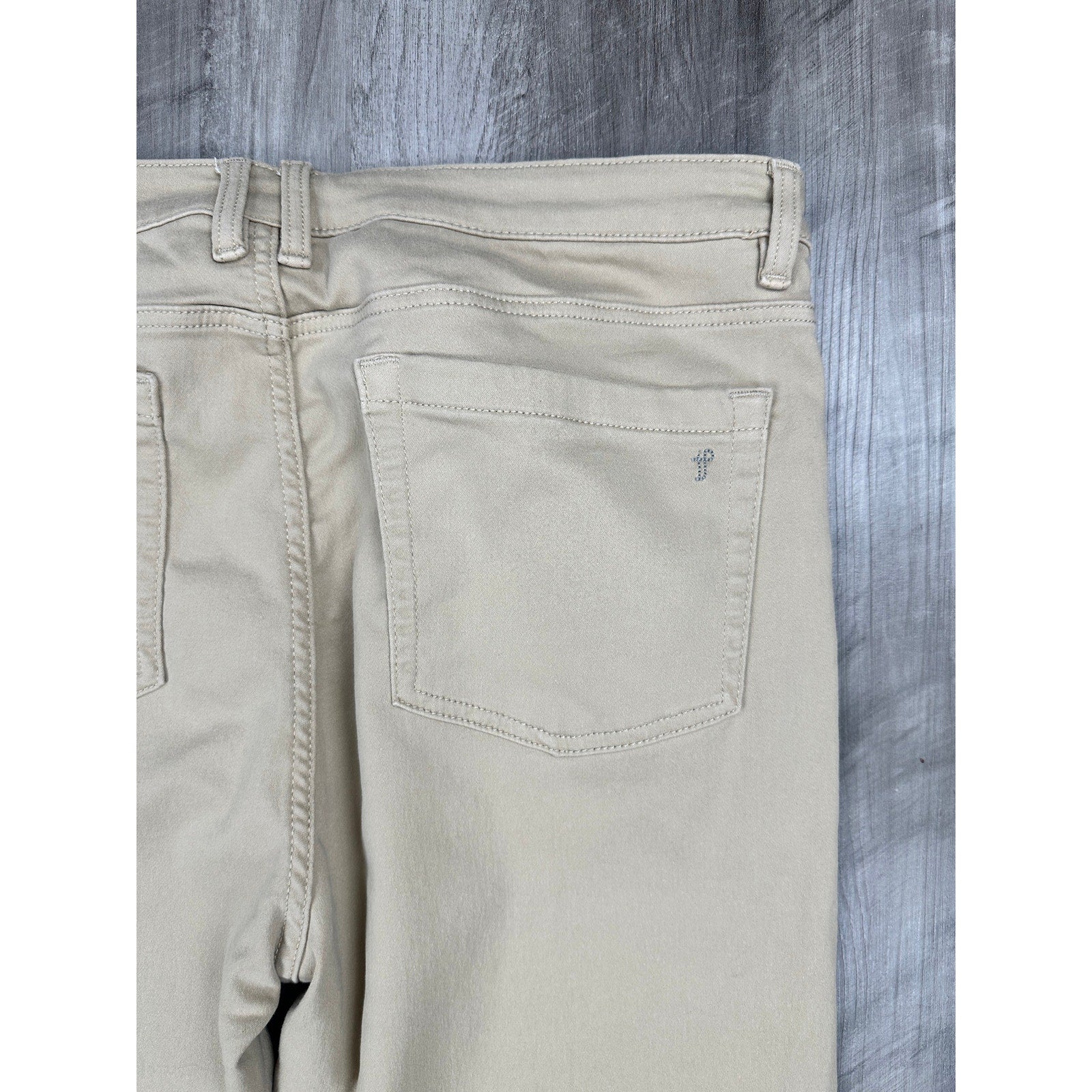 TPJ The Perfect Jean The Denkhaki Slim Thick Fit Jeans in Light Khaki — Size 38x32 // Preowned