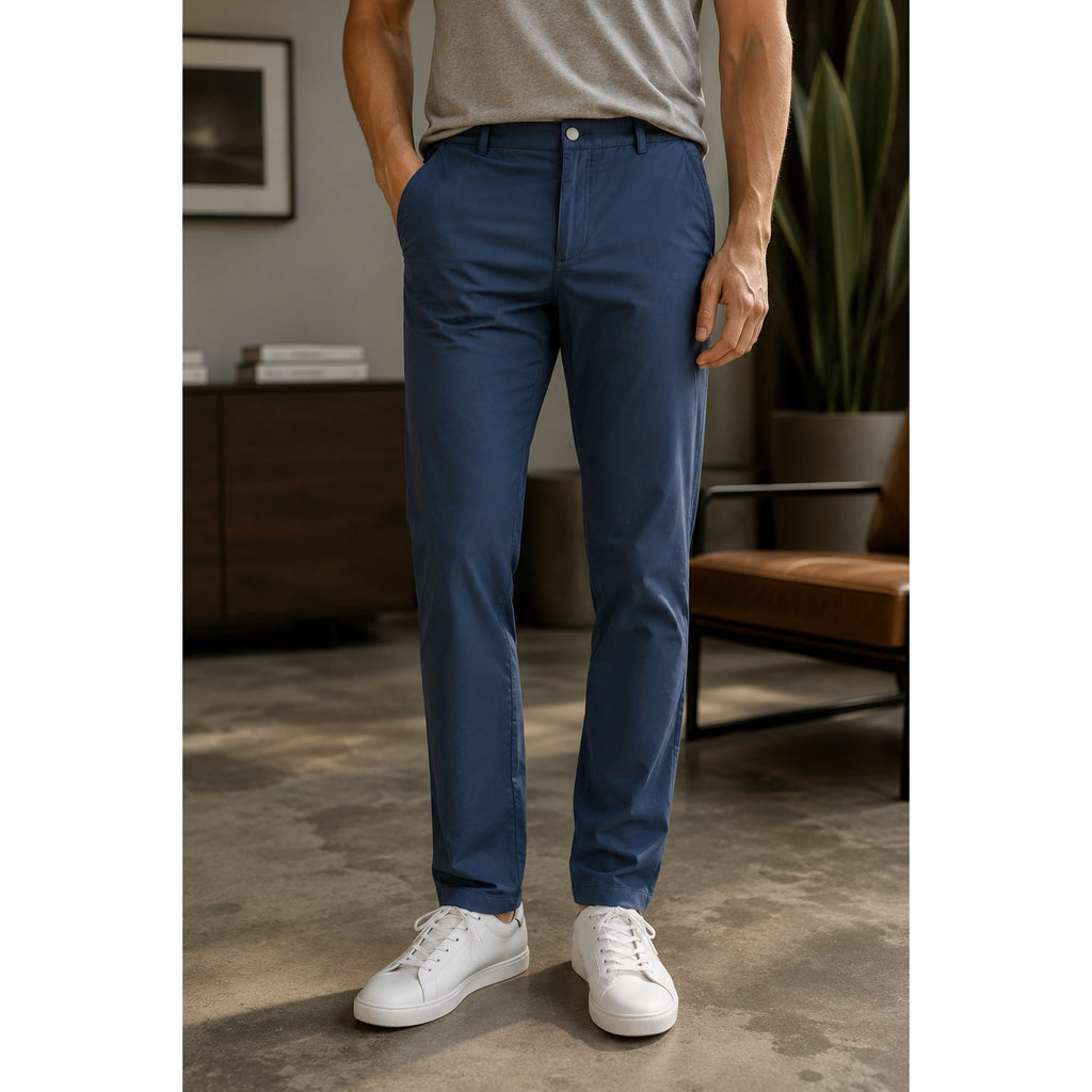 Jack Archer Jetsetter Tech Commuter Pants in Deep Blue — Size 36x30 // Preowned
