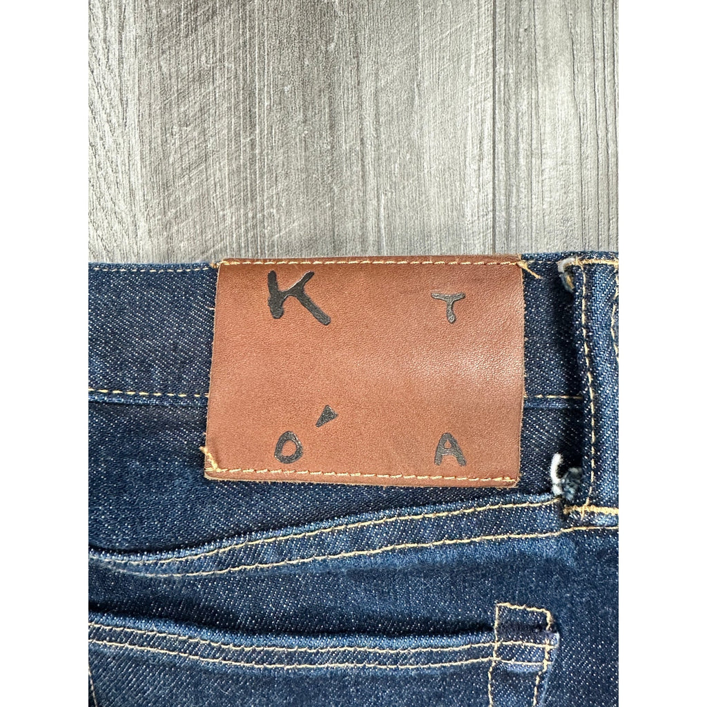 Hiroshi Kato The Pen Slim Japanese Selvedge Raw Jeans — Size 30 // Preowned