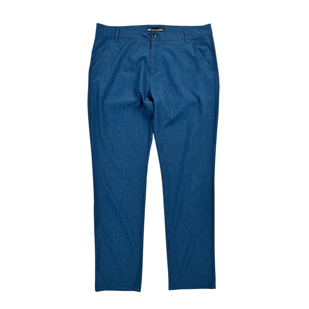 TravisMathew Laddium Performance Golf Chino Pants in Navy — Size 36 // Preowned