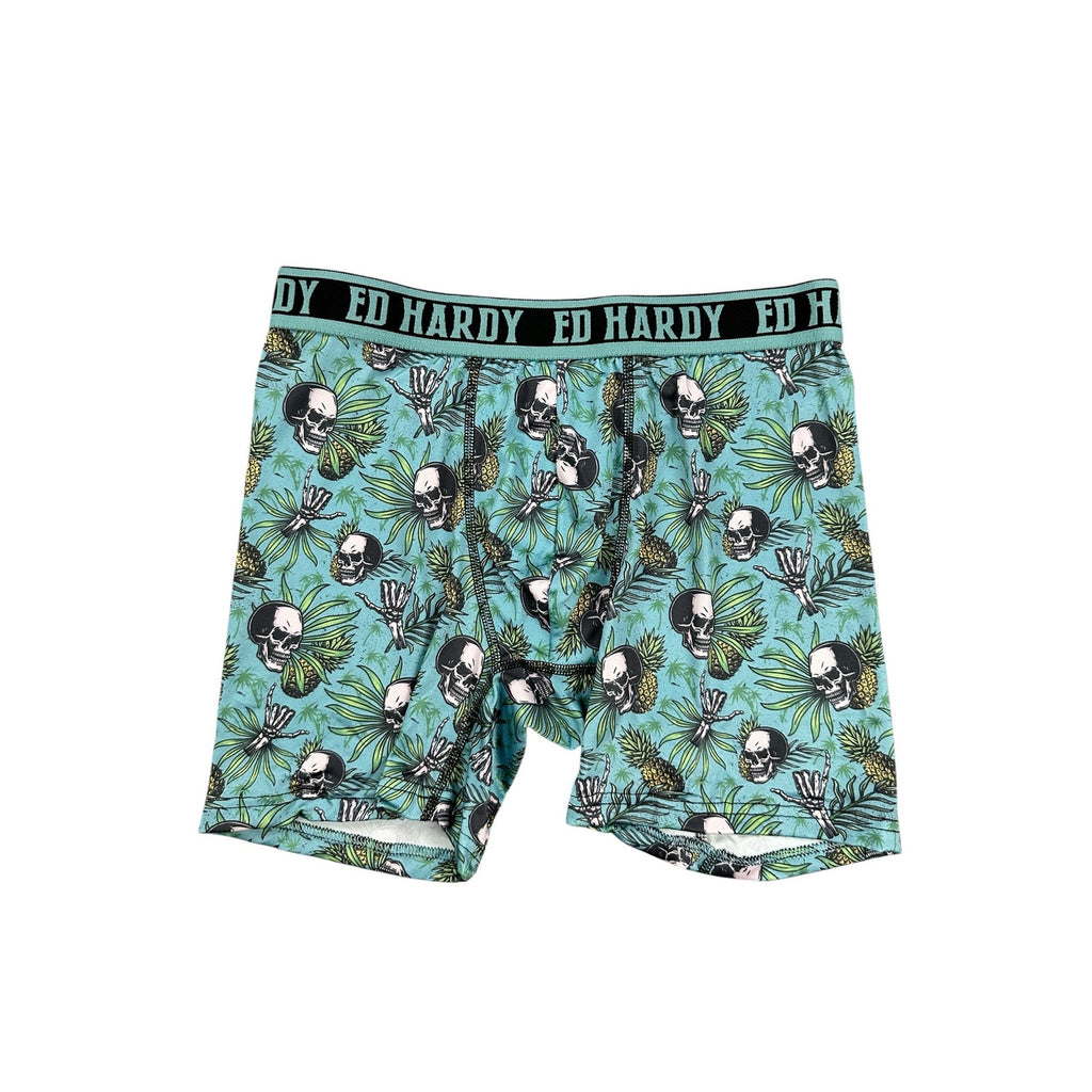 Ed Hardy Performance Boxer Briefs 4-Pack — Size Medium