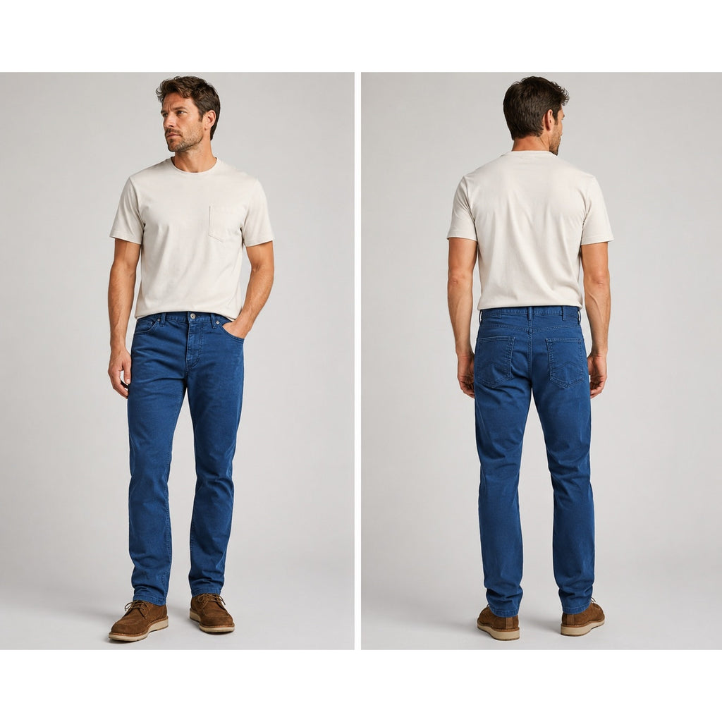 Patagonia Performance T400 Comfort Twill Straight Jeans in Navy — Size 31x32 // Preowned