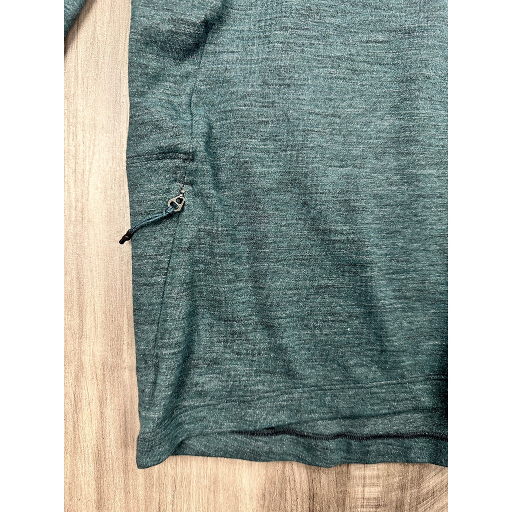 Lululemon Surge Warm Half Zip Pullover in Dark Teal — Size Large // Preowned