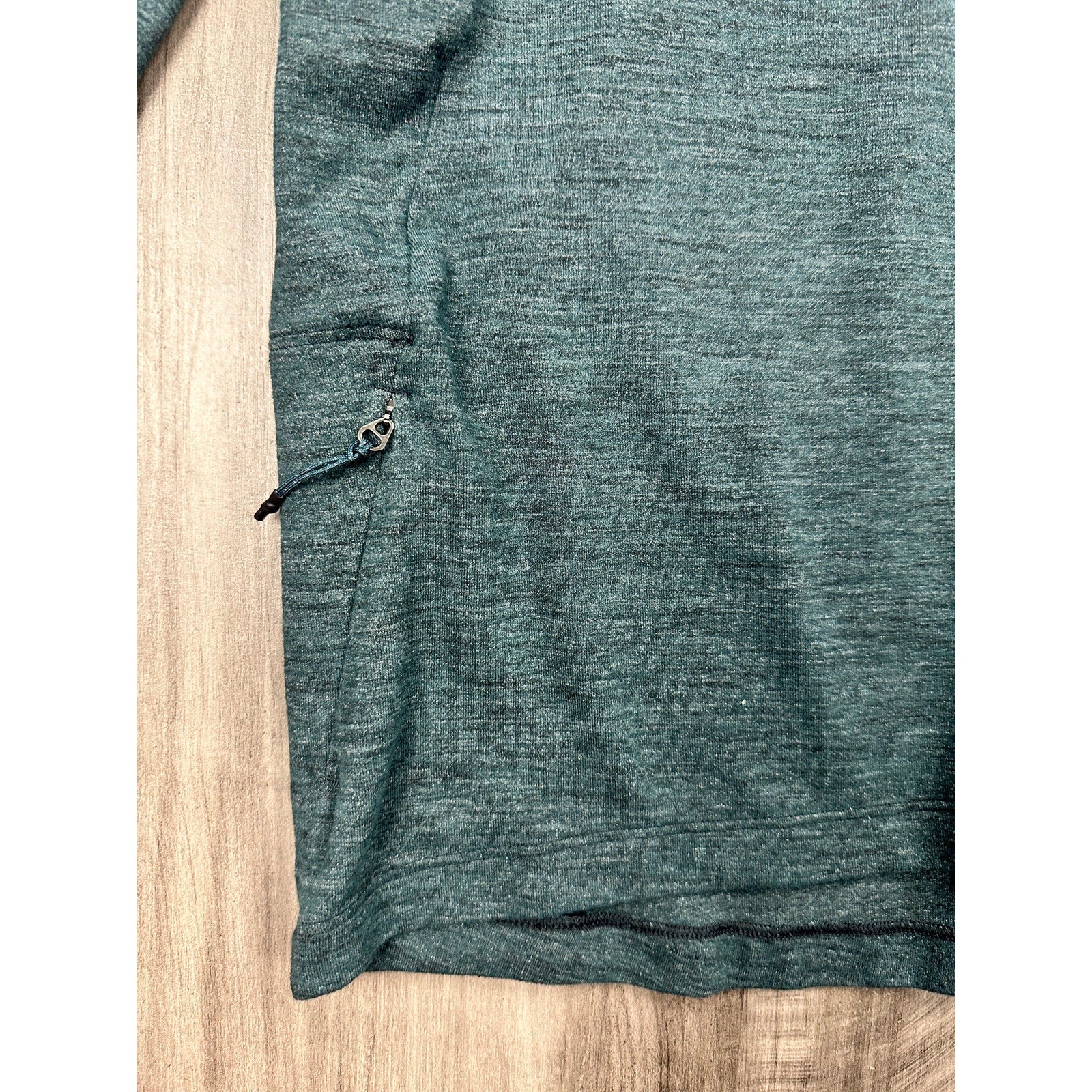 Lululemon Surge Warm Half Zip Pullover in Dark Teal — Size Large // Preowned