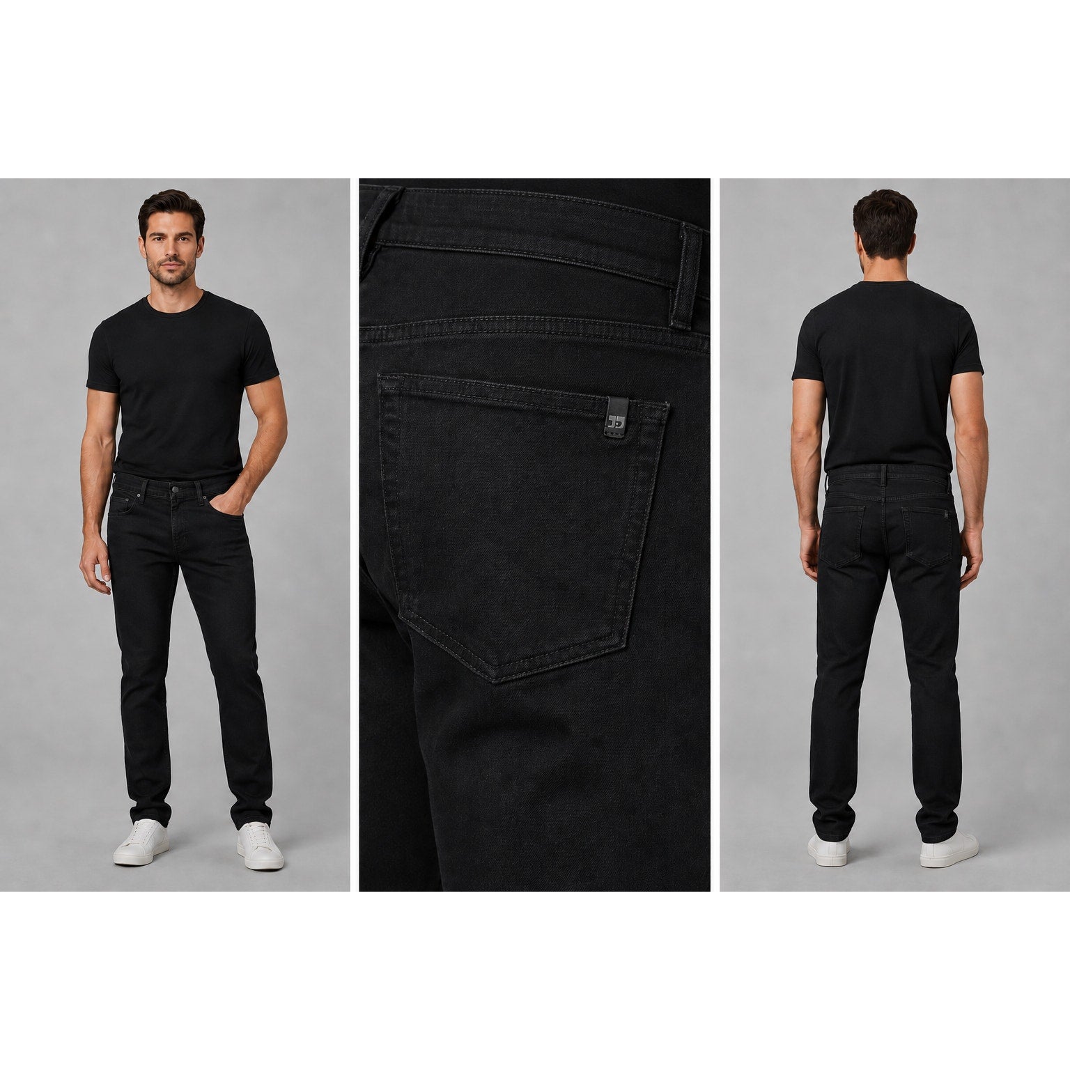 Joe's Jeans Slim Fit Mickey Black Jeans - 36