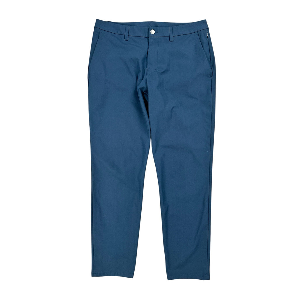Lululemon ABC Slim Fit Warpstreme Trouser Chino Pants in Navy — Size 33 // Preowned