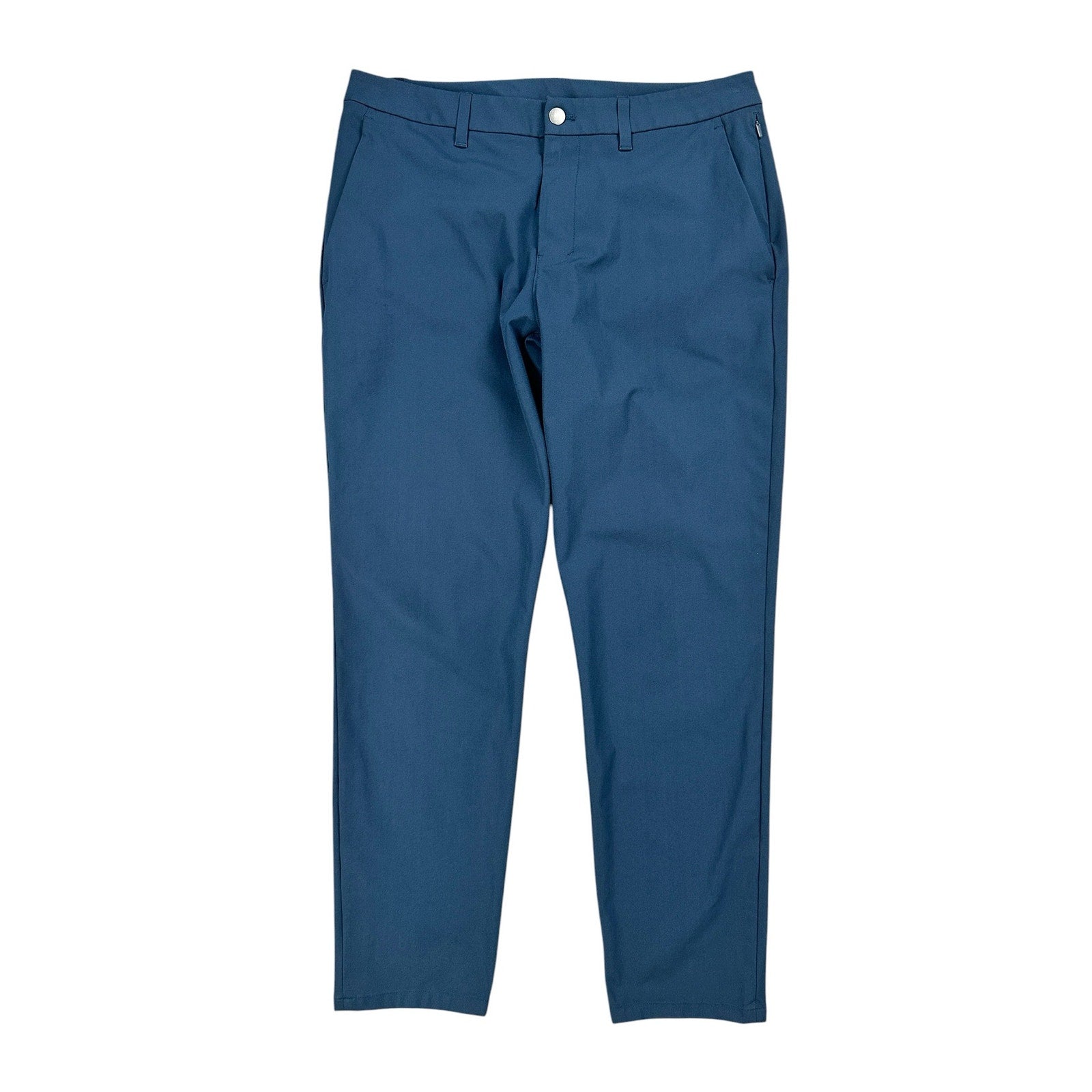Lululemon ABC Slim Fit Warpstreme Trouser Chino Pants in Navy — Size 33 // Preowned