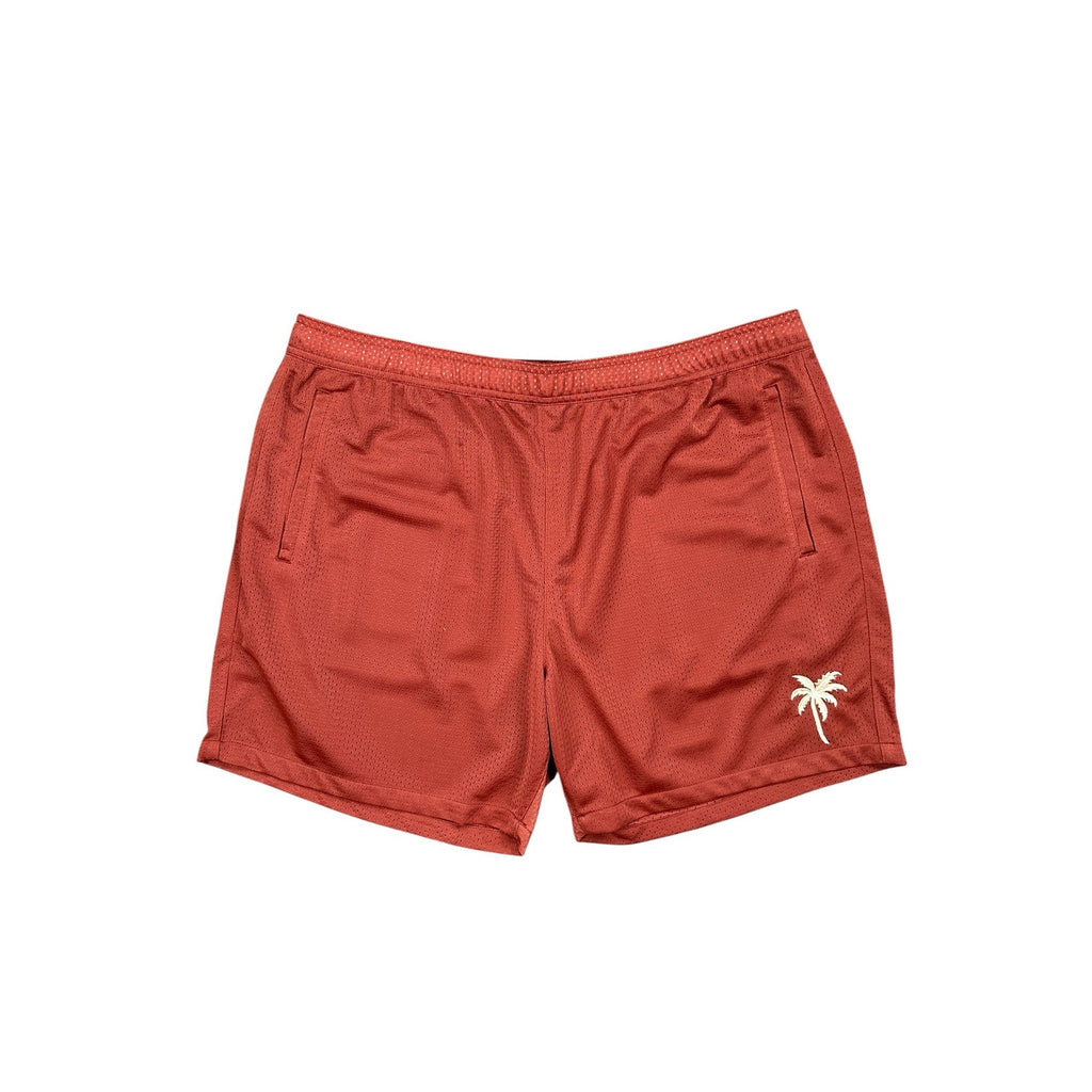 Marine Layer 6" Mesh Shorts in Baked Clay — Size 2XL