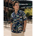 Reyn Spooner MLB Texas Rangers All Star Game 2024 Hawaiian Short Sleeve Shirt in Navy — Size Small // Preowned