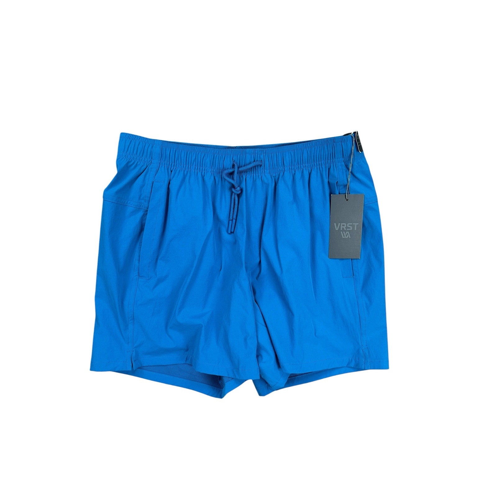 VRST 5-Inch Everyday Performance Athletic Shorts in Blue Tide — Size Medium