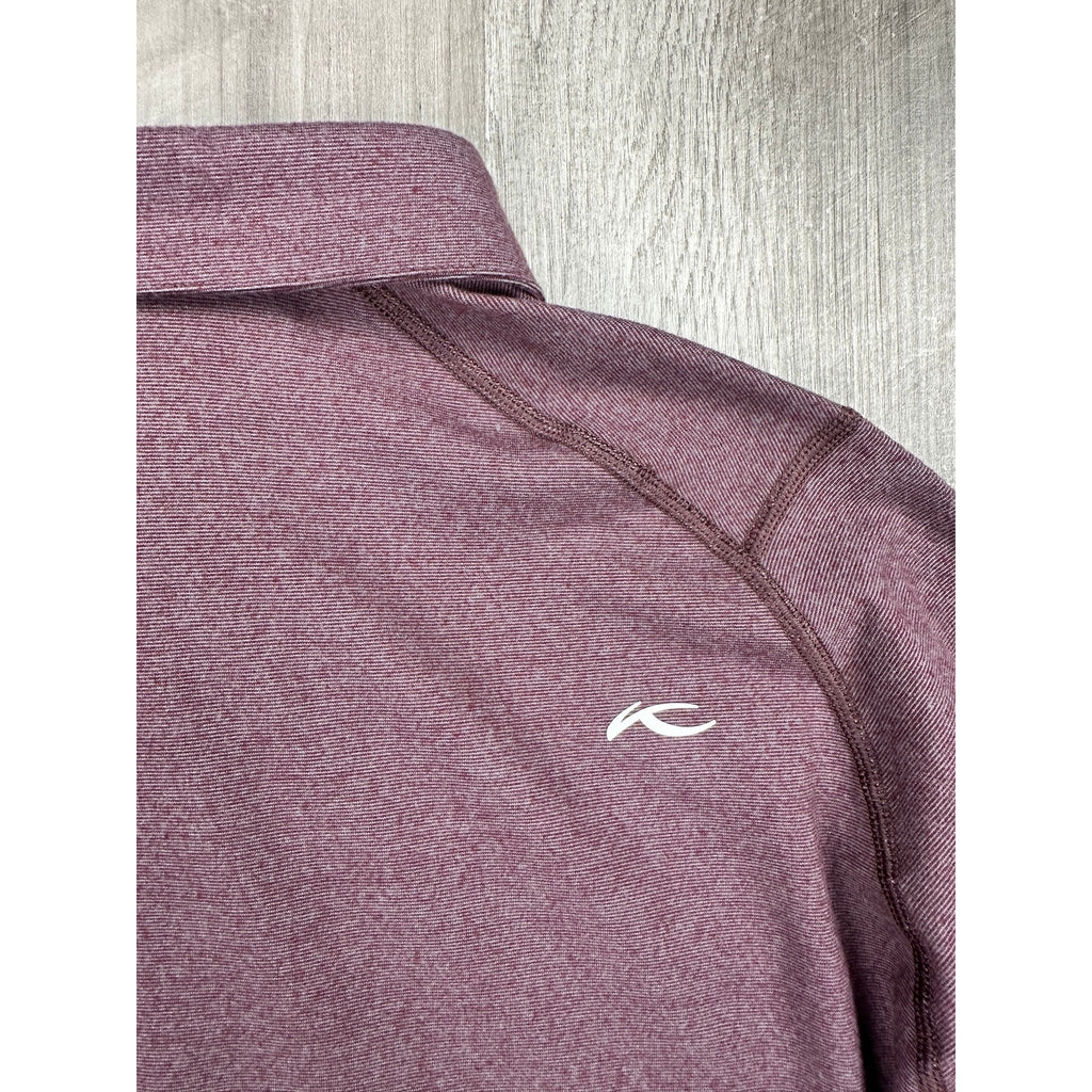 KJUS Scot Long Sleeve Golf Polo — Size 50 (Medium)