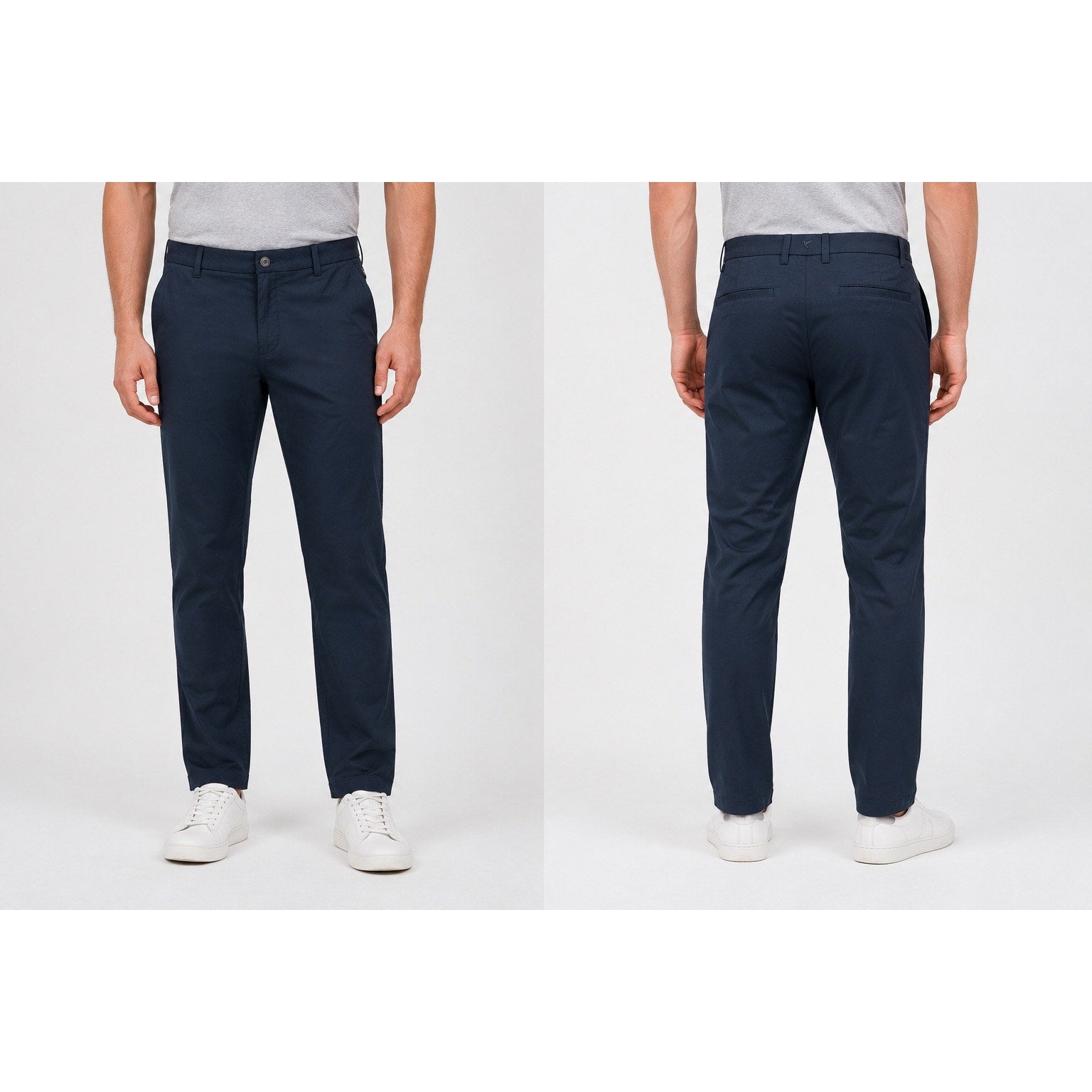 Birddogs Stretch Performance Khakis in Black / Dark Charcoal — Size 34x34 // Preowned