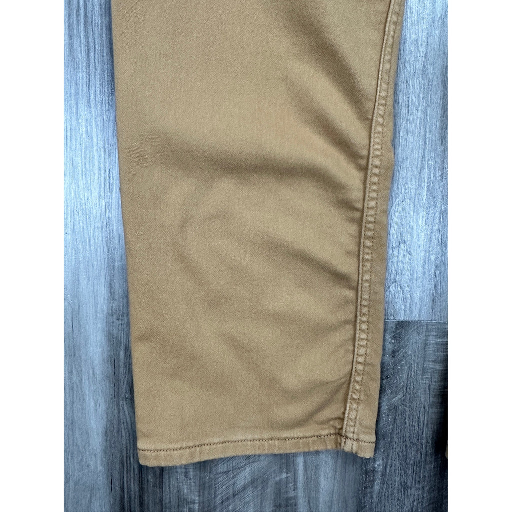 TPJ The Perfect Jean The Denkhaki Athletic Fit Jeans in Dark Khaki — Size 40x30 // Preowned